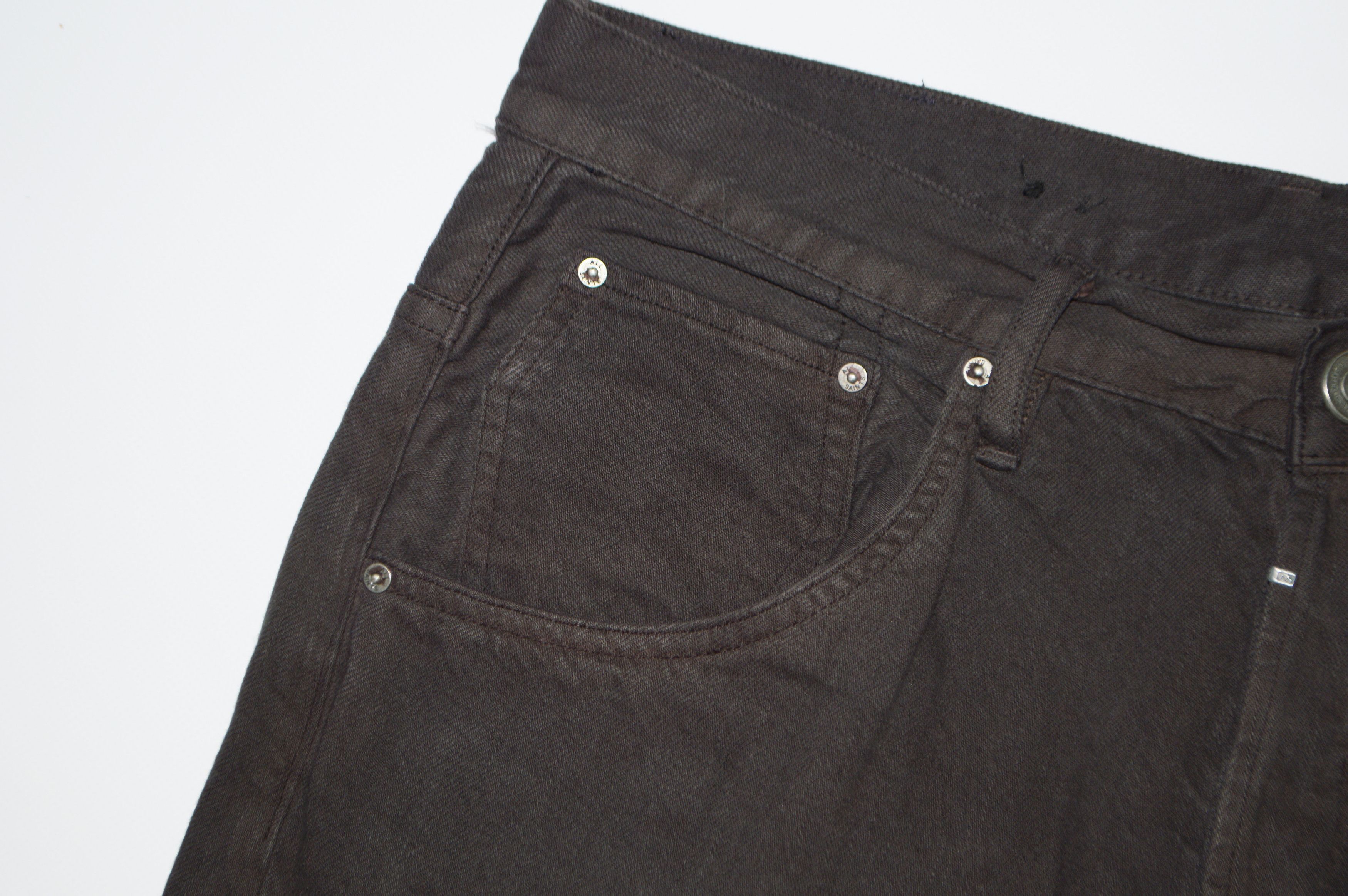 Allsaints AllSaints Erinstone Gun Denim Jeans Size 30 Size US 30 / EU 46 - 3 Thumbnail