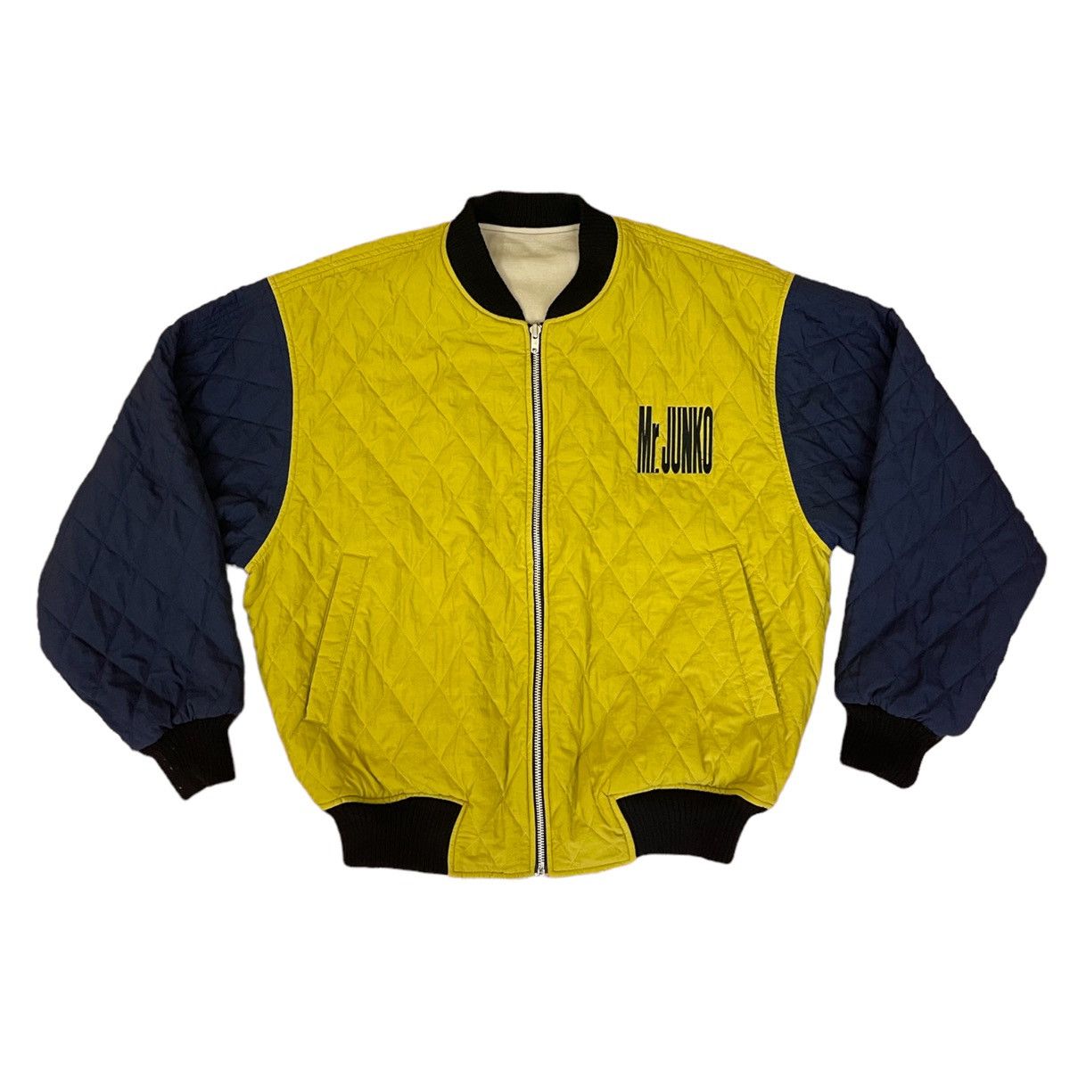 image of Mr Junko Reversible Bomber Jacket Junko Koshino Japanese, Men's (Size Medium)
