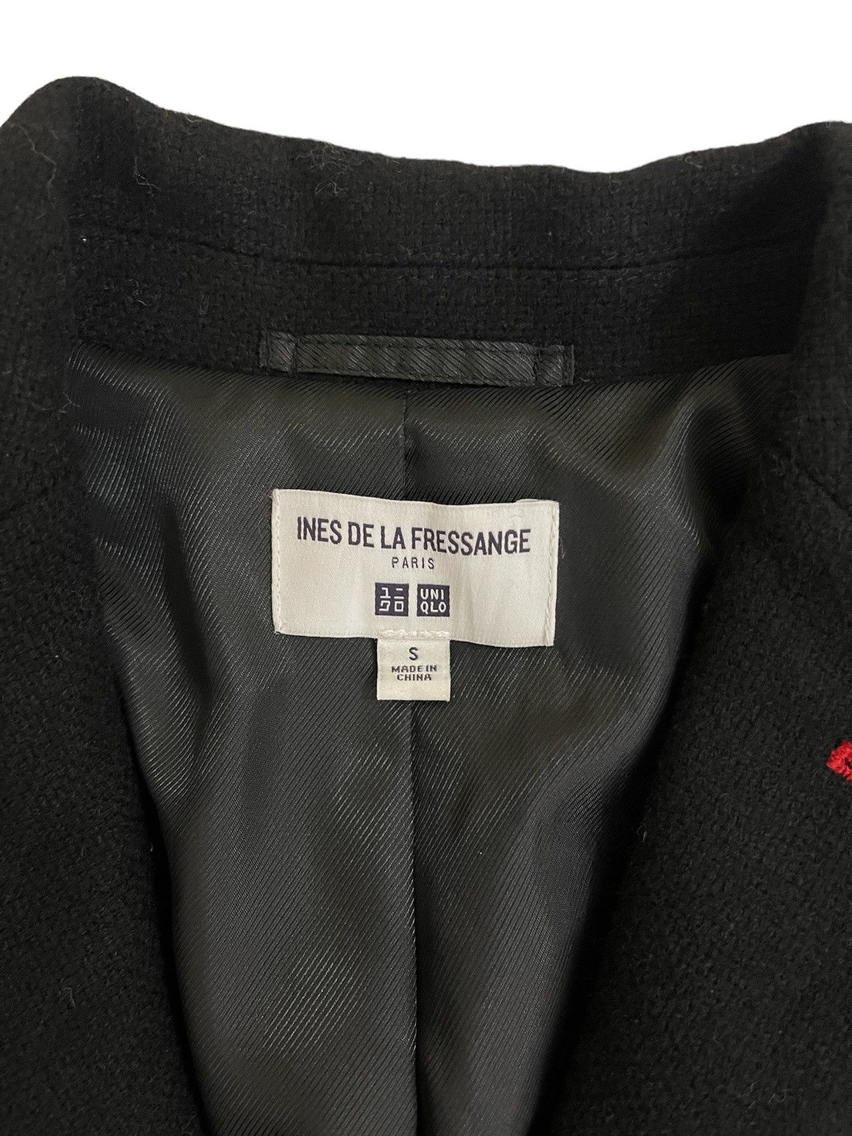 Uniqlo Ines de la fressange Paris wool jacket Size S / US 4 / IT 40 - 9 Thumbnail