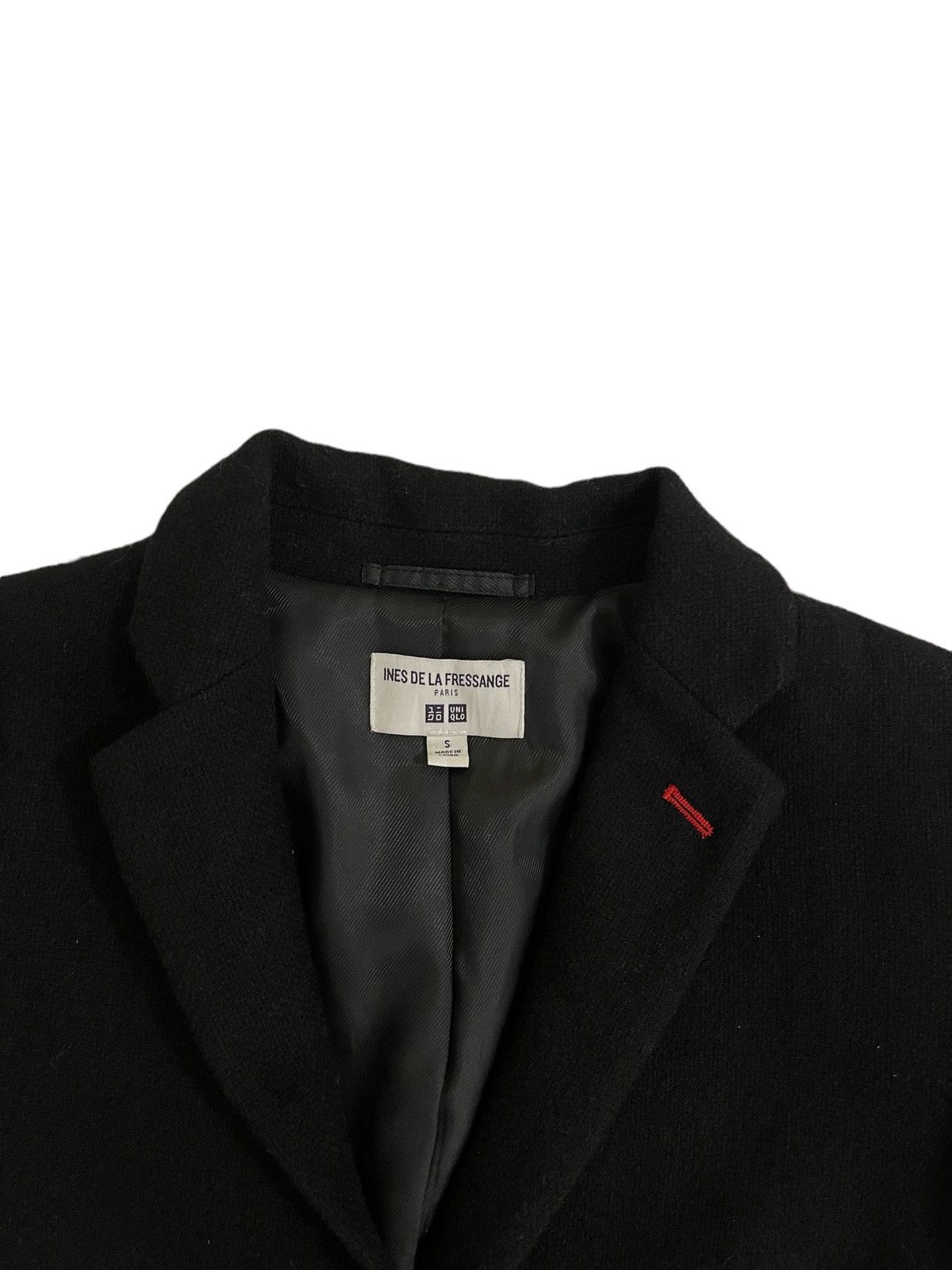 Uniqlo Ines de la fressange Paris wool jacket Size S / US 4 / IT 40 - 8 Thumbnail