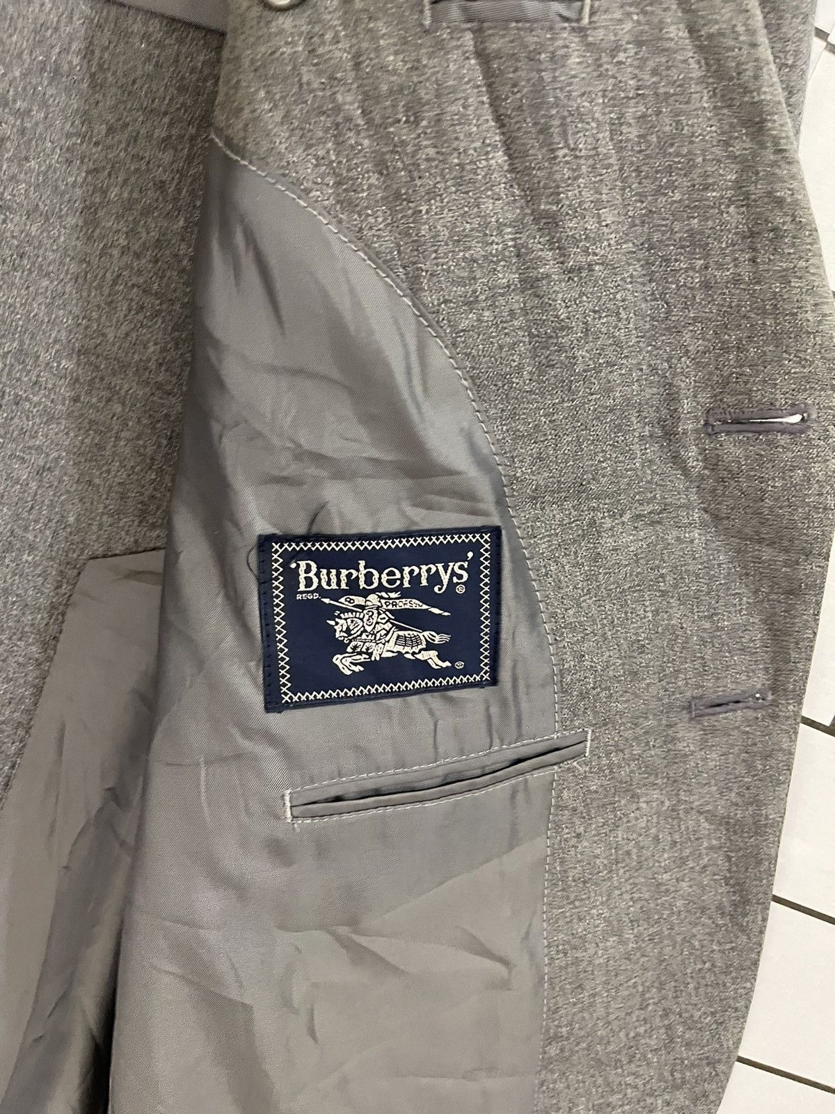 Burberry Vintage Burberry blazer burberrys blazer Size 38R - 7 Thumbnail