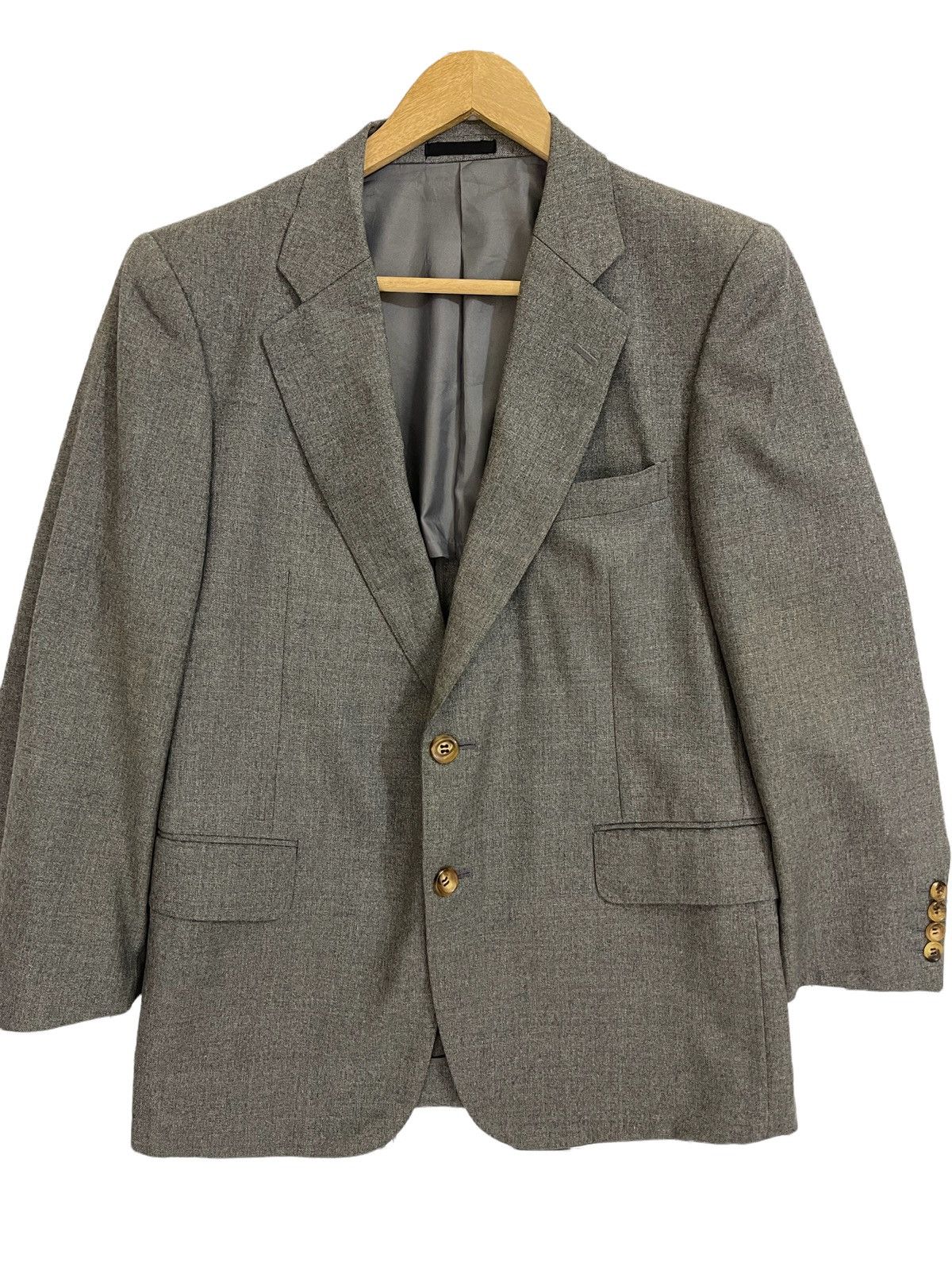 Burberry Vintage Burberry blazer burberrys blazer Size 38R - 4 Thumbnail