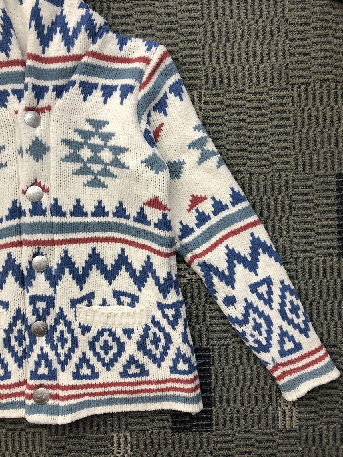 Native Hula Lani Hawaii Native Navajo Cableknit Jacket Size M / US 6-8 / IT 42-44 - 6 Thumbnail