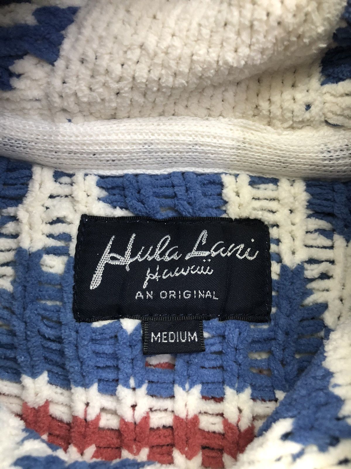 Native Hula Lani Hawaii Native Navajo Cableknit Jacket Size M / US 6-8 / IT 42-44 - 10 Thumbnail