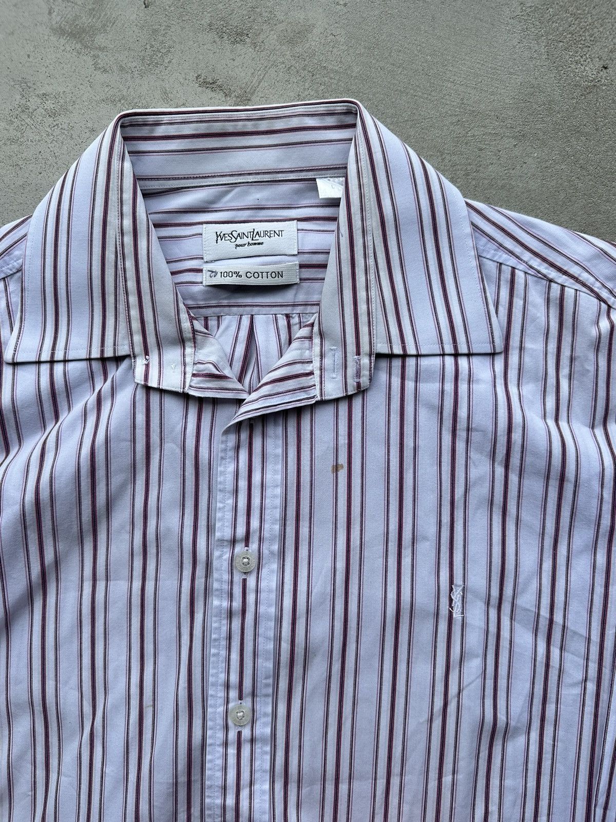 Vintage YSL Yves Saint Laurent button up Tops