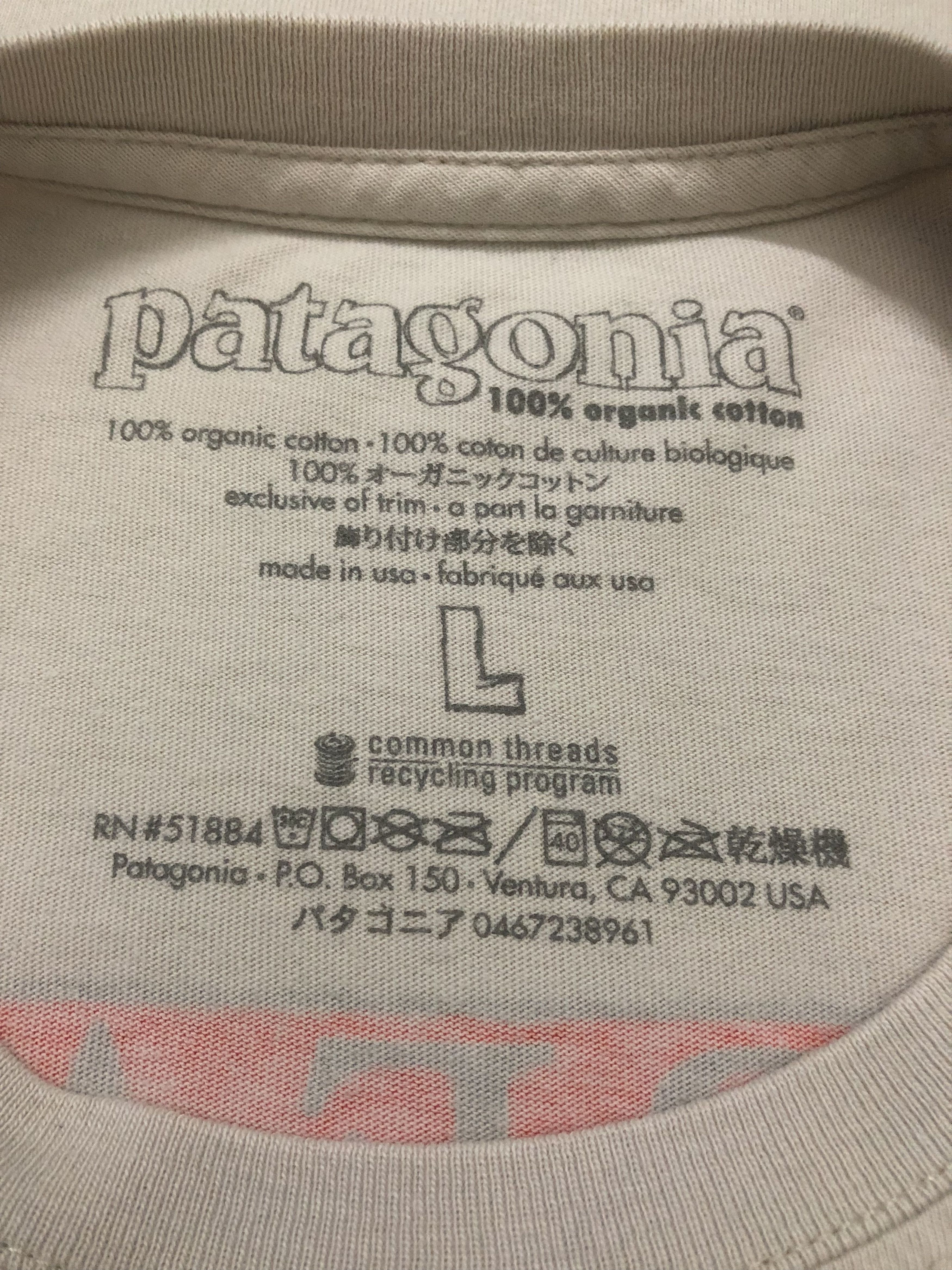 Patagonia Vintage Outdoor Clothing Patagonia Tshirt Size US L / EU 52-54 / 3 - 5 Thumbnail