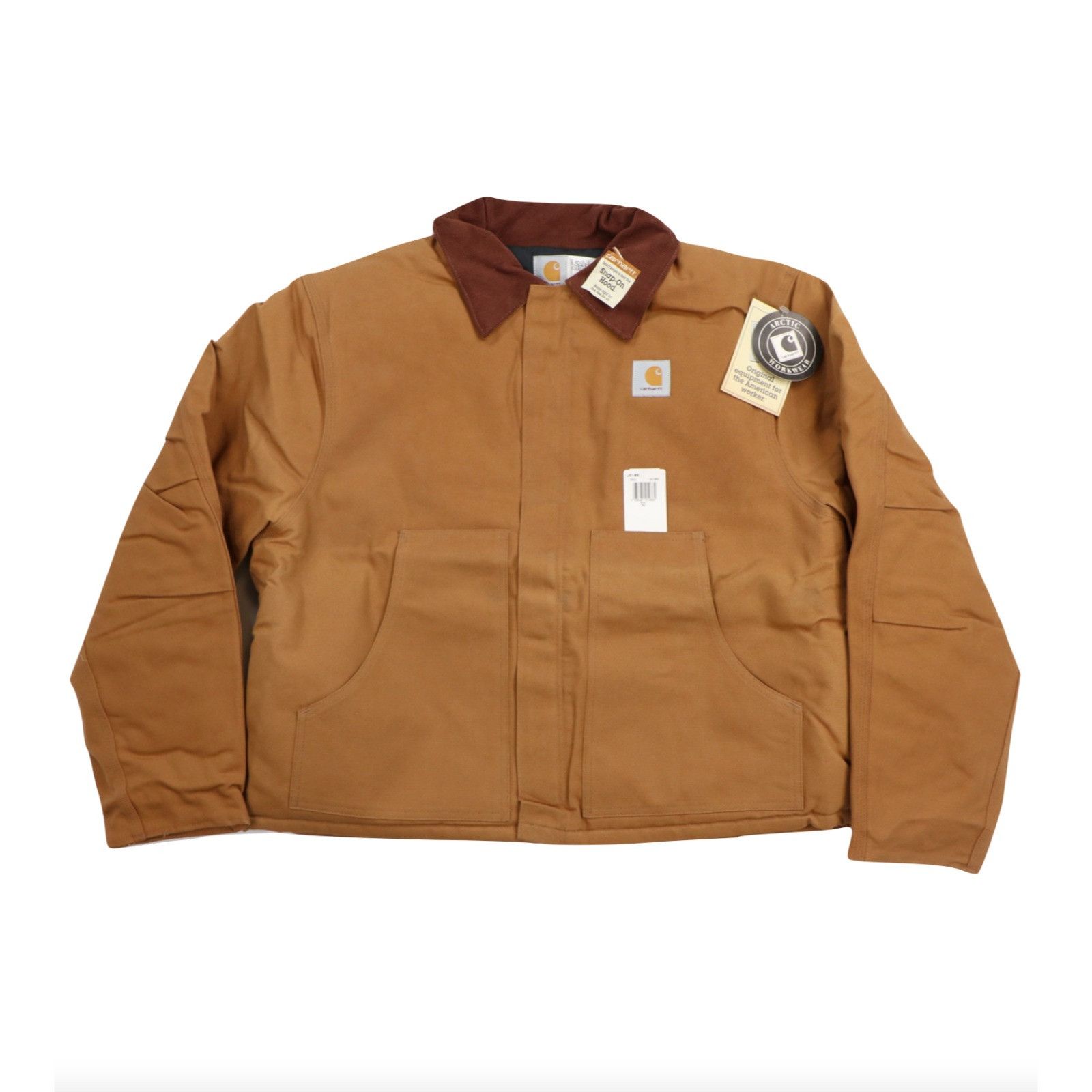 NOS Vintage 90s Carhartt Spell Out Arctic Bomber Jacket