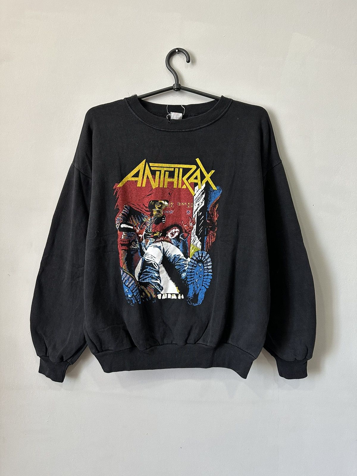ANTHRAX 1987 Vintage USA Rare Sweatshirt