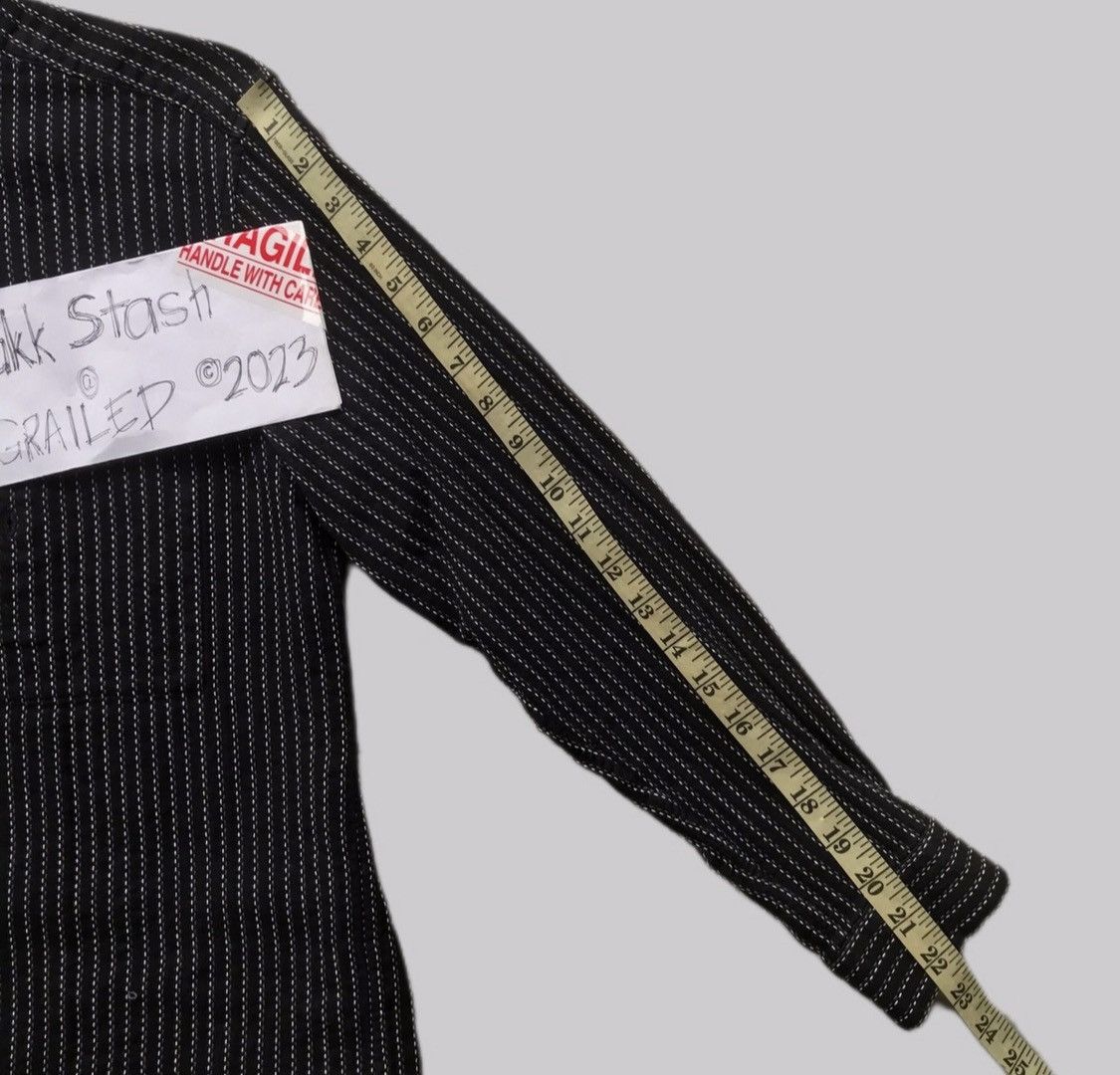 Issey Miyake LAST DROP❗️Issey Miyake Men Boro Stitches Shirt Size US M / EU 48-50 / 2 - 12 Thumbnail