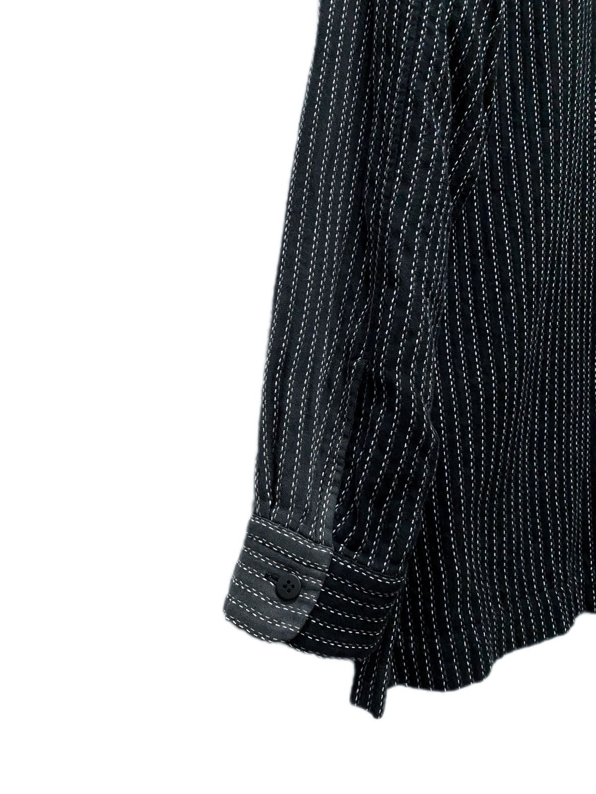 Issey Miyake LAST DROP❗️Issey Miyake Men Boro Stitches Shirt Size US M / EU 48-50 / 2 - 7 Thumbnail