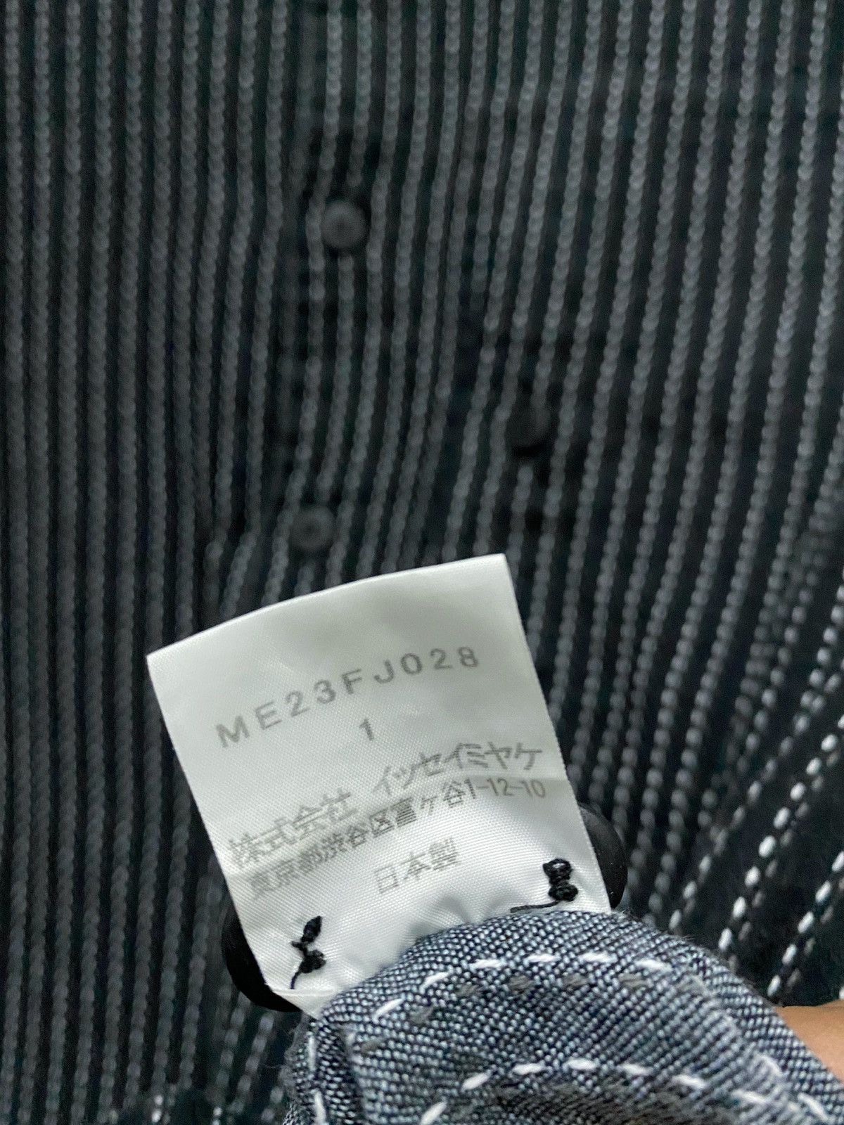 Issey Miyake LAST DROP❗️Issey Miyake Men Boro Stitches Shirt Size US M / EU 48-50 / 2 - 4 Thumbnail