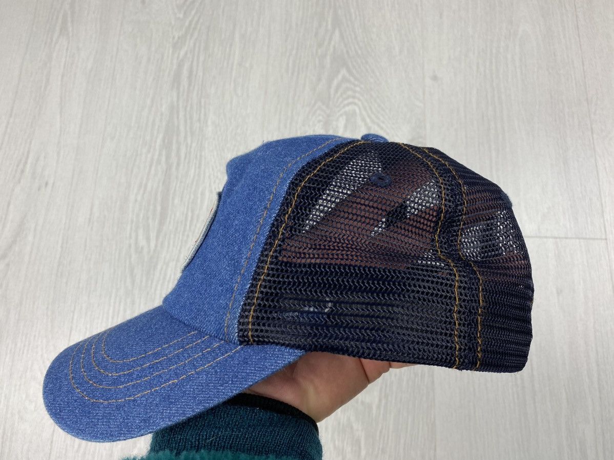 Von Dutch Von Dutch Denim Trucker Hat Cap Y2K Stussy Ed Hardy Size ONE SIZE - 2 Thumbnail