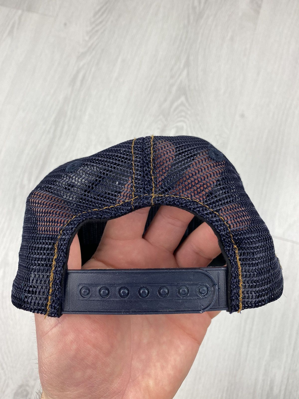 Von Dutch Von Dutch Denim Trucker Hat Cap Y2K Stussy Ed Hardy Size ONE SIZE - 3 Thumbnail