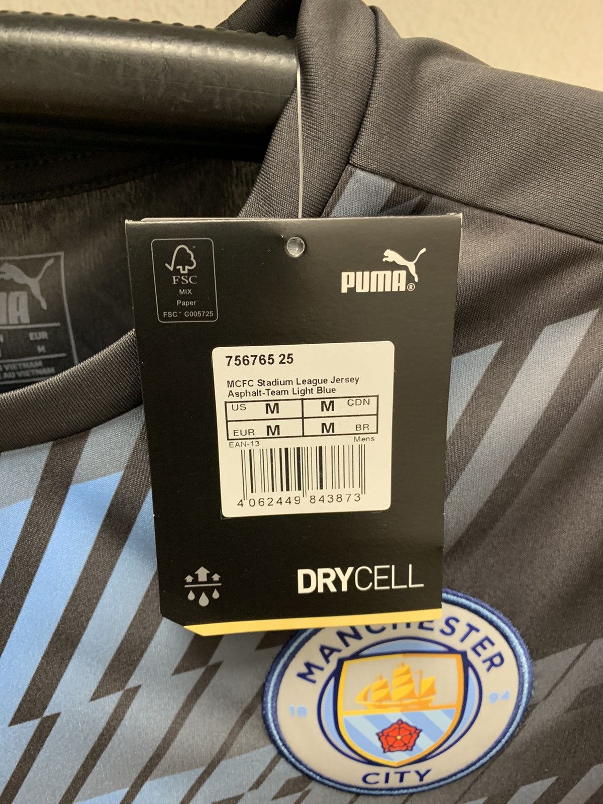 Puma Manchester City New Puma soccer jersey M size Size US M / EU 48-50 / 2 - 8 Thumbnail