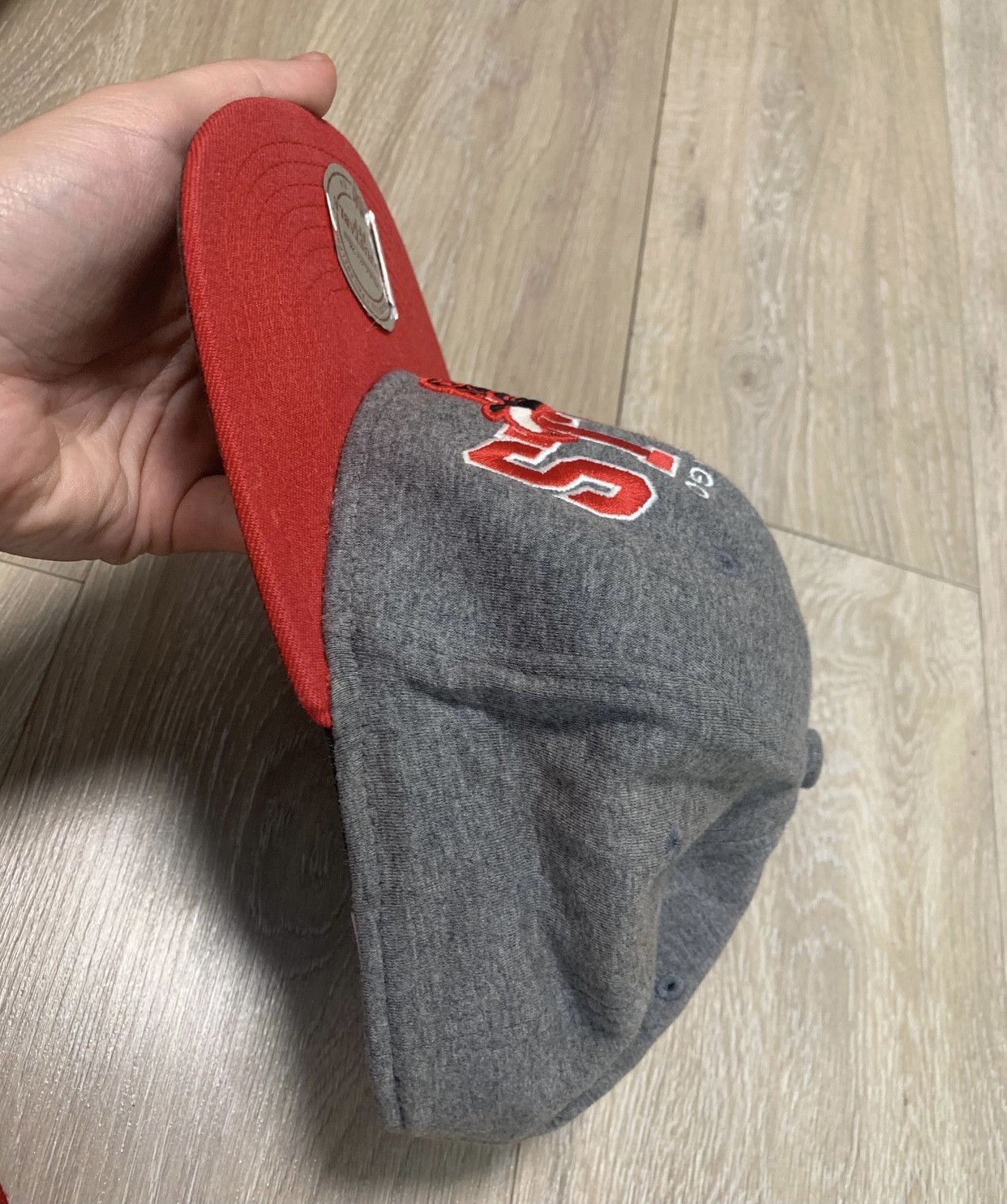 Mitchell & Ness Chicago bulls mitchel & ness cup cap nba grey Size ONE SIZE - 2 Thumbnail