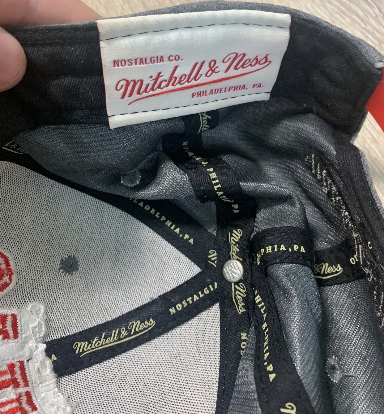 Mitchell & Ness Chicago bulls mitchel & ness cup cap nba grey Size ONE SIZE - 6 Thumbnail