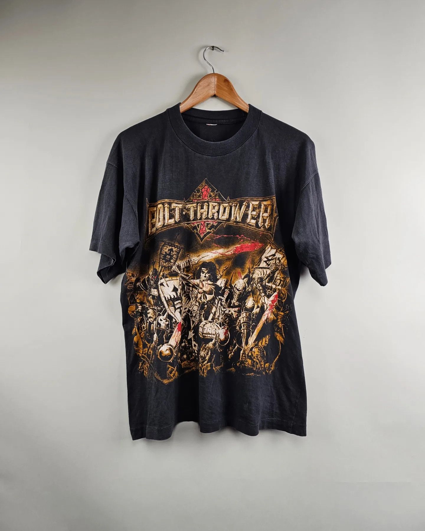 Vintage 1991 Bolt Thrower War Master Vintage T Shirt XL | Grailed