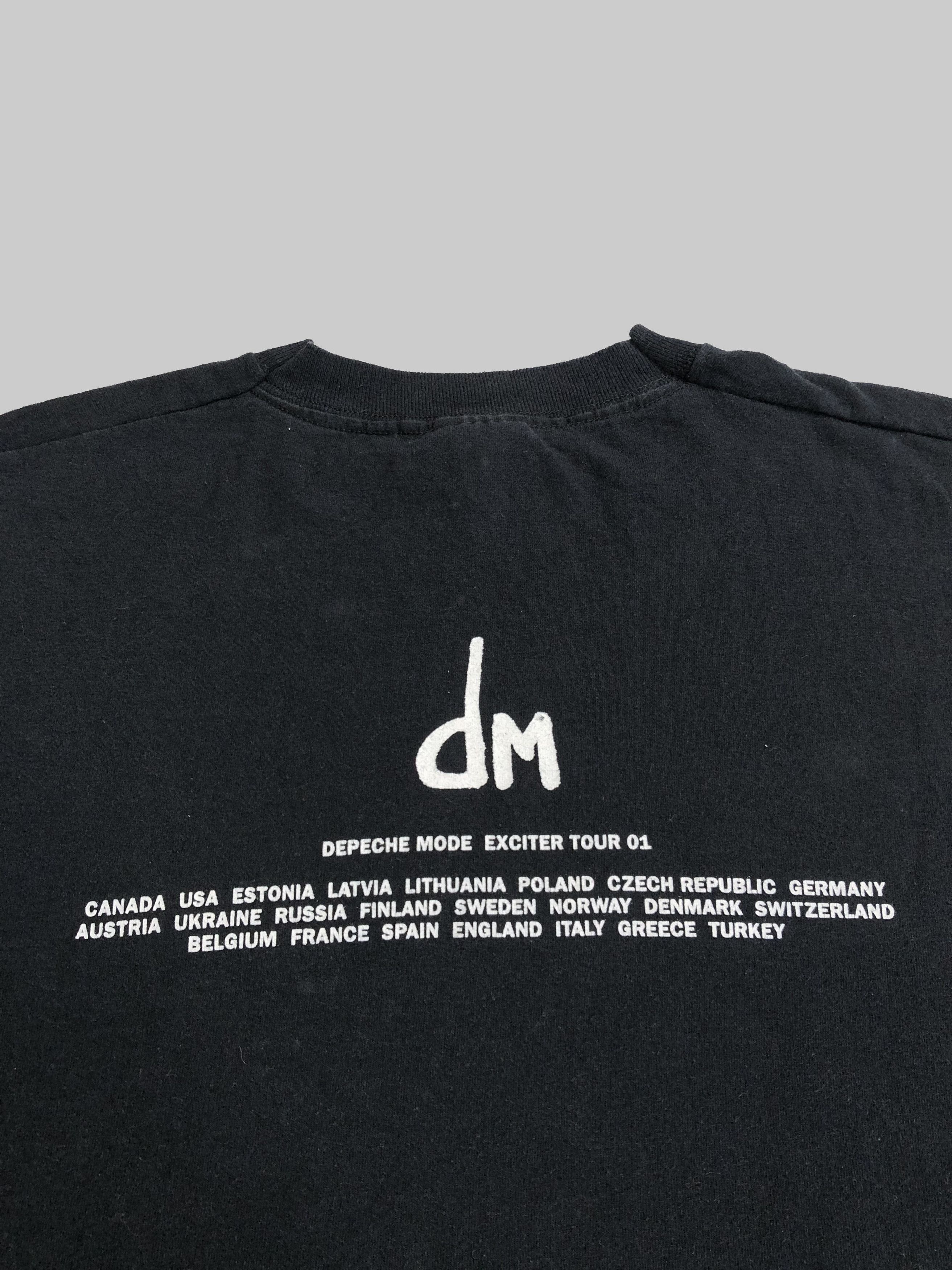 Band Tees Vintage 2001 Depeche Mode Exciter (Duran Duran New Order) Size US XL / EU 56 / 4 - 11 Thumbnail