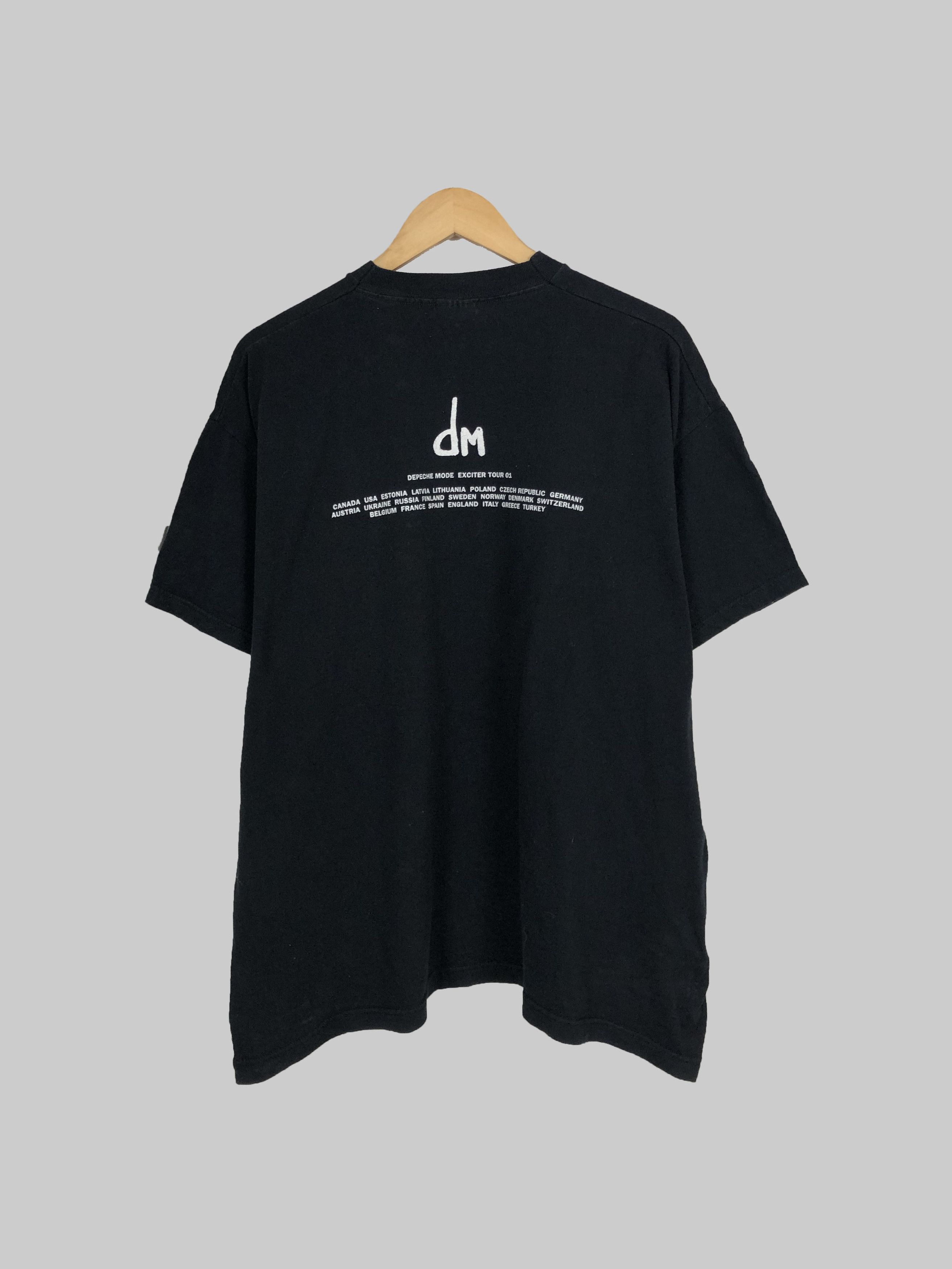 Band Tees Vintage 2001 Depeche Mode Exciter (Duran Duran New Order) Size US XL / EU 56 / 4 - 2 Thumbnail
