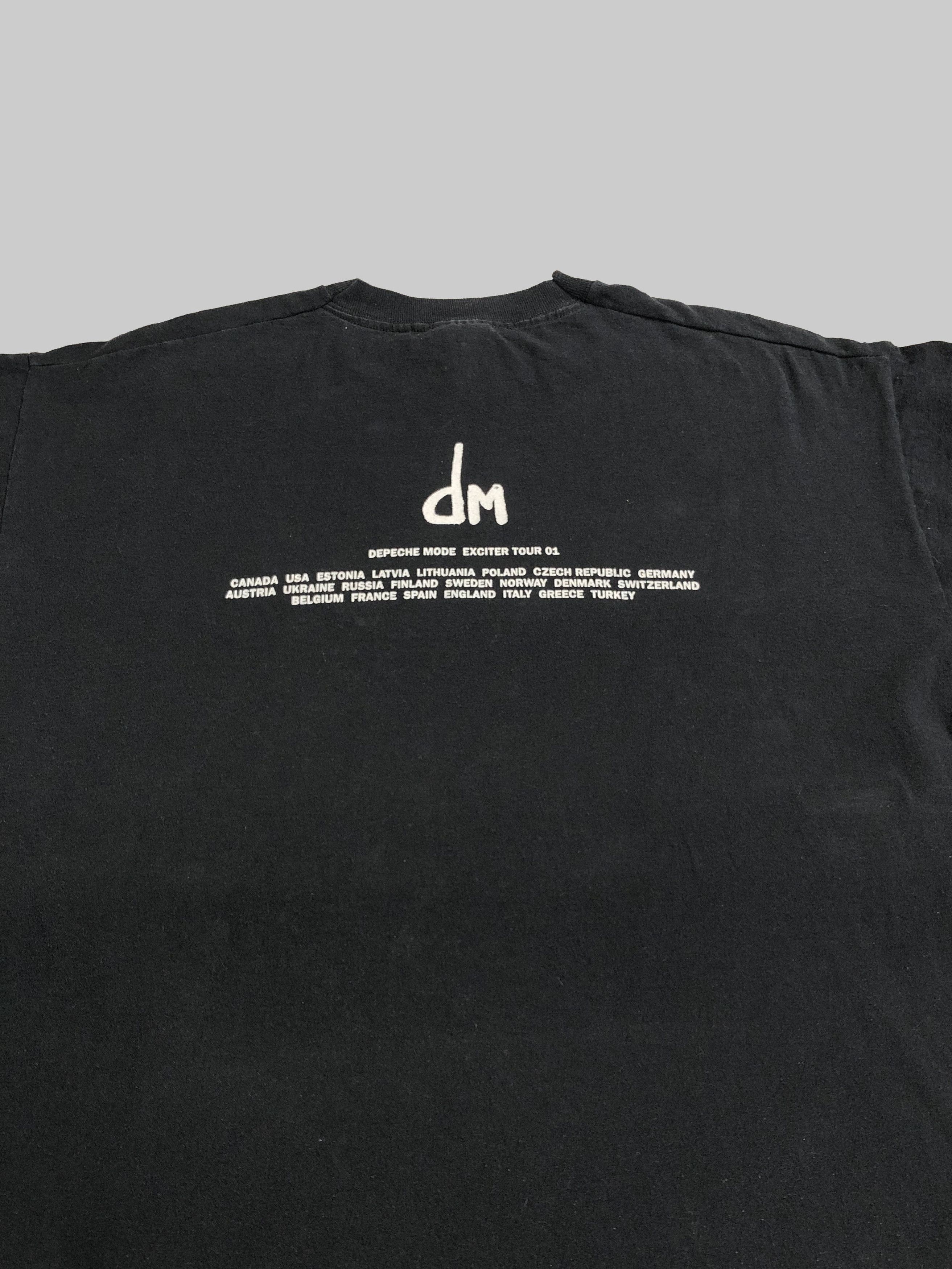 Band Tees Vintage 2001 Depeche Mode Exciter (Duran Duran New Order) Size US XL / EU 56 / 4 - 10 Thumbnail