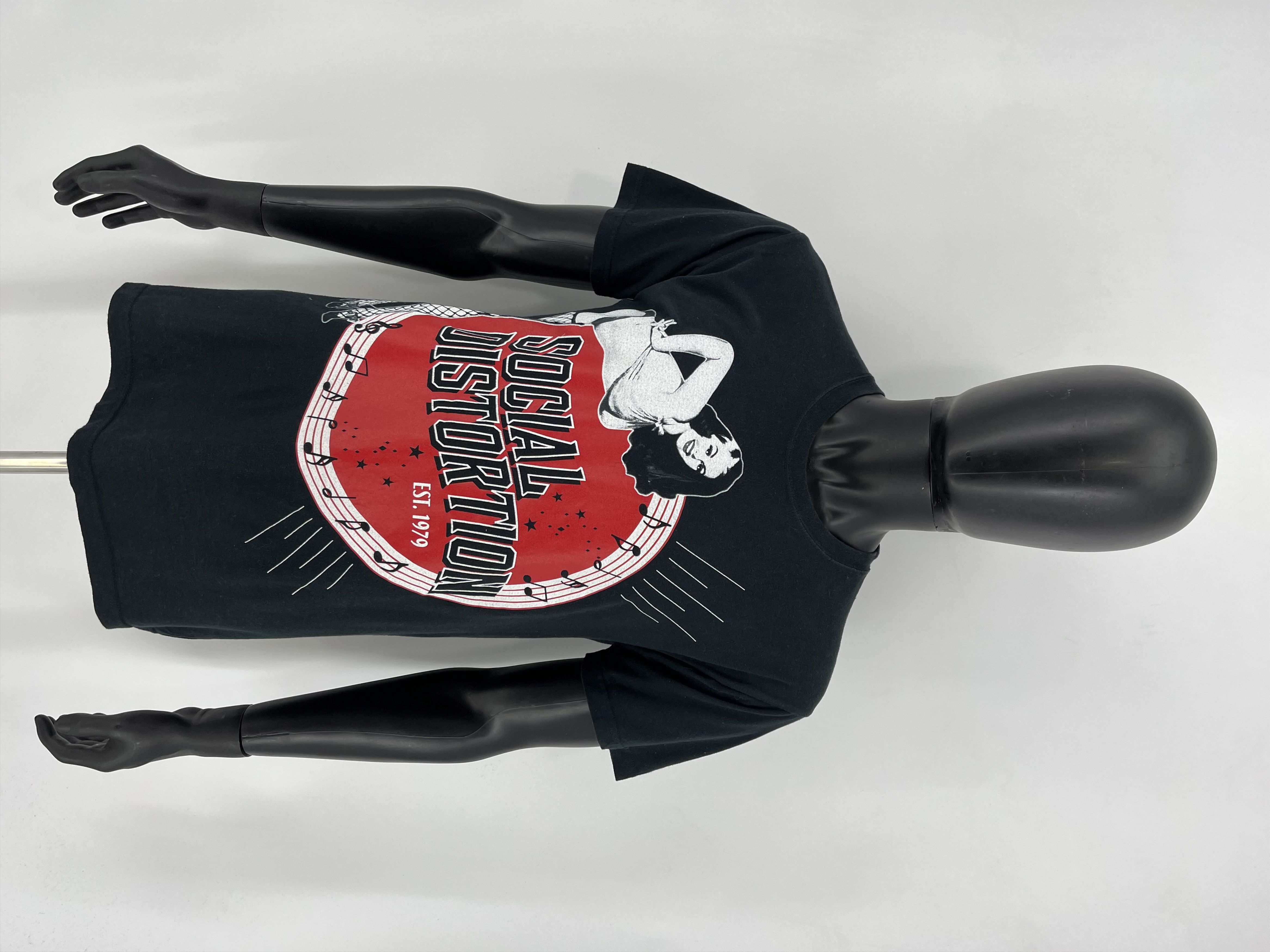 Band Tees × Vintage Vintage Social Distortion Punk Band Sexy t-shirt Y2K Size US M / EU 48-50 / 2 - 4 Thumbnail