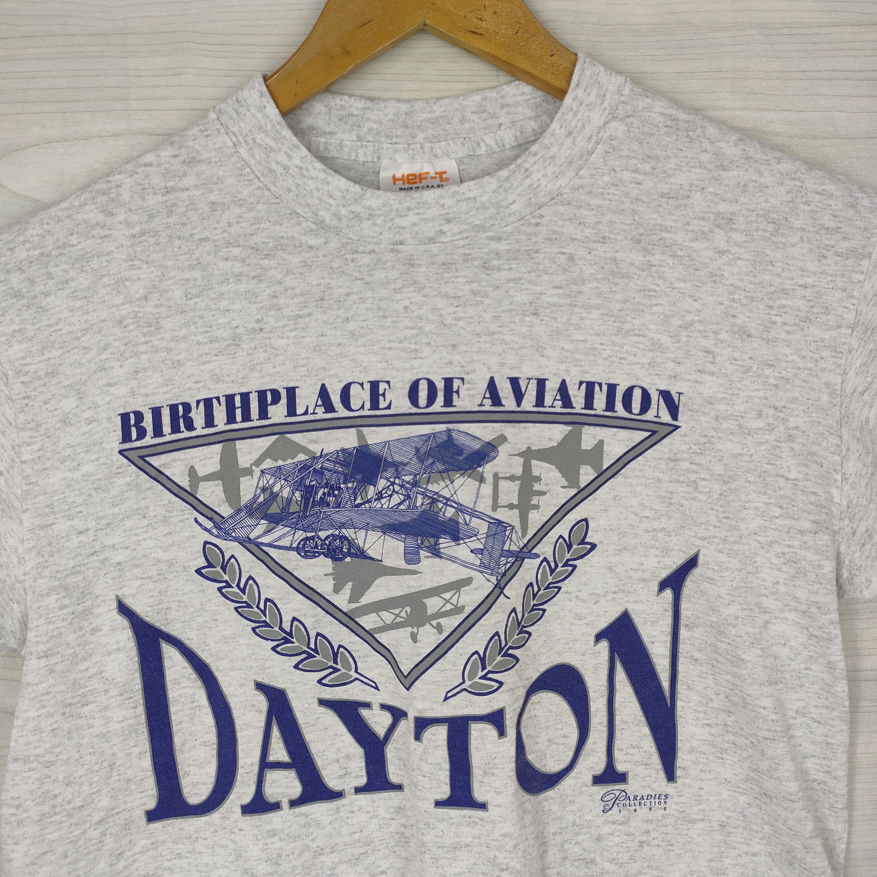 Vintage Vintage 1995 Birthplace of Aviation Dayton Single Stitch Tee Size M / US 6-8 / IT 42-44 - 3 Thumbnail