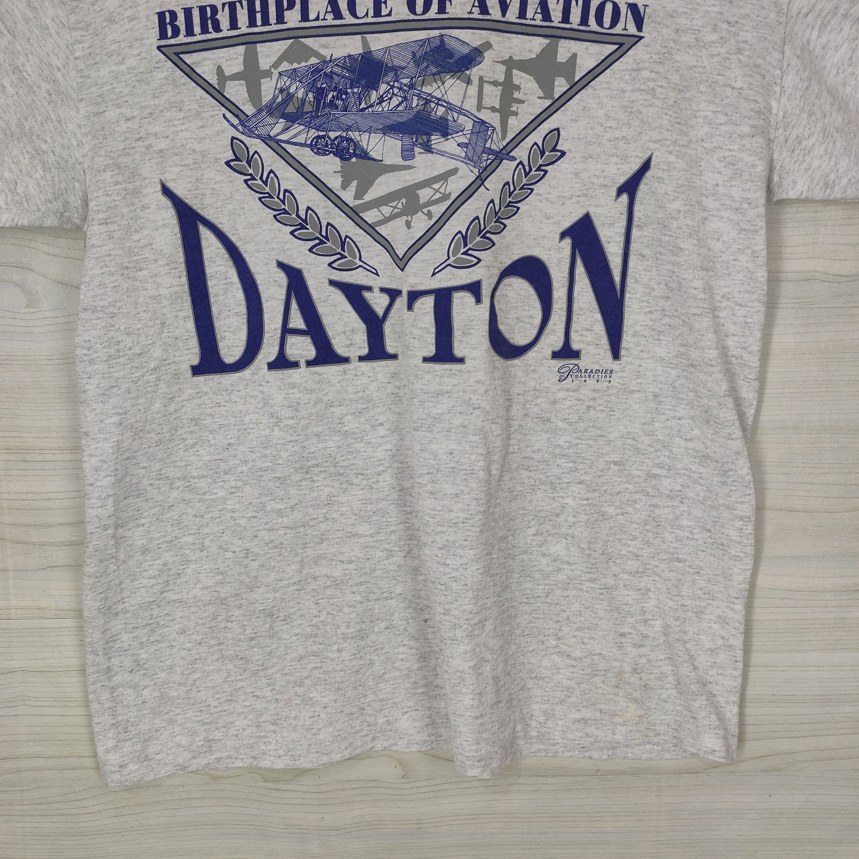 Vintage Vintage 1995 Birthplace of Aviation Dayton Single Stitch Tee Size M / US 6-8 / IT 42-44 - 4 Thumbnail