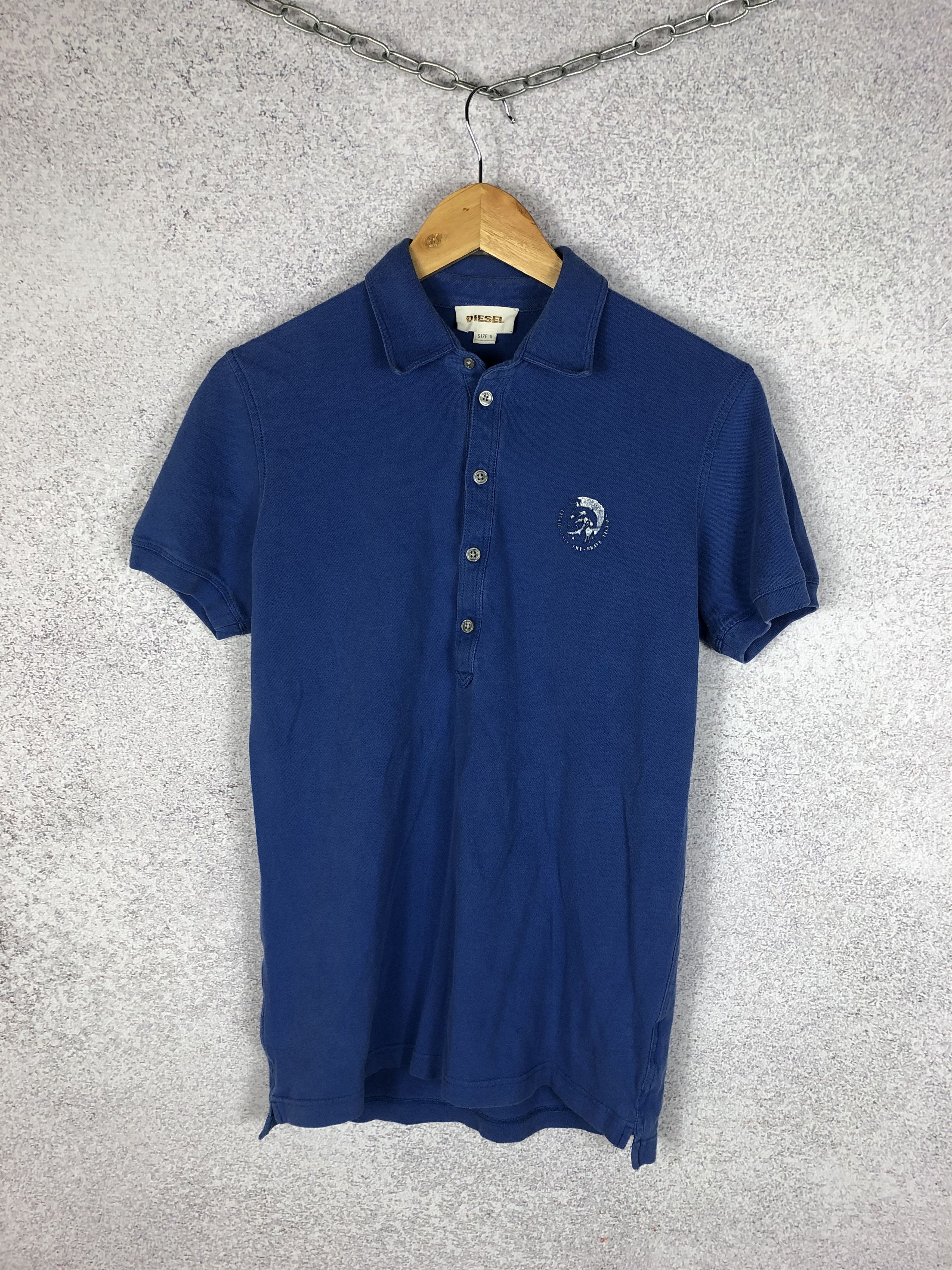 Diesel Vintage Diesel Streetwear Polo Shirt Size US S / EU 44-46 / 1 - 1 Thumbnail