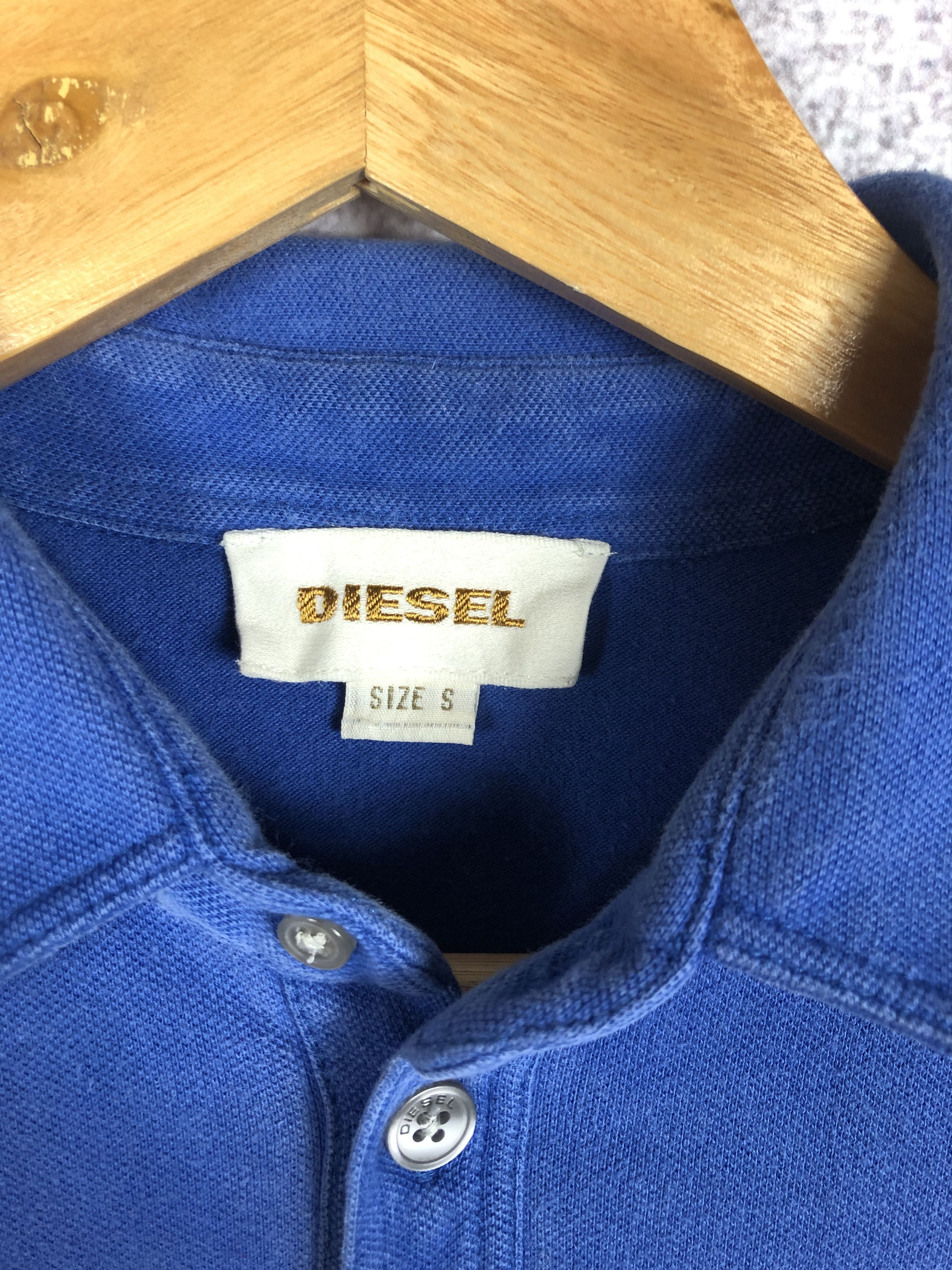 Diesel Vintage Diesel Streetwear Polo Shirt Size US S / EU 44-46 / 1 - 4 Thumbnail