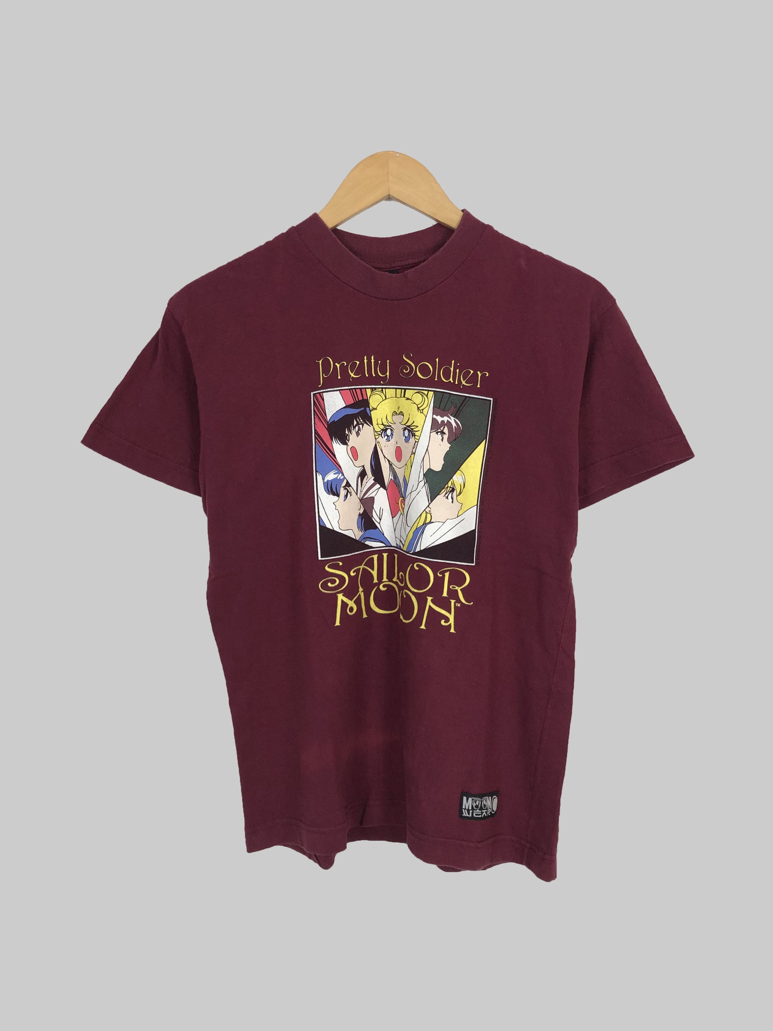 Anime Vintage 90s Sailor Moon Pretty Soldier (Dragon Ball Piece) Size US S / EU 44-46 / 1 - 1 Thumbnail