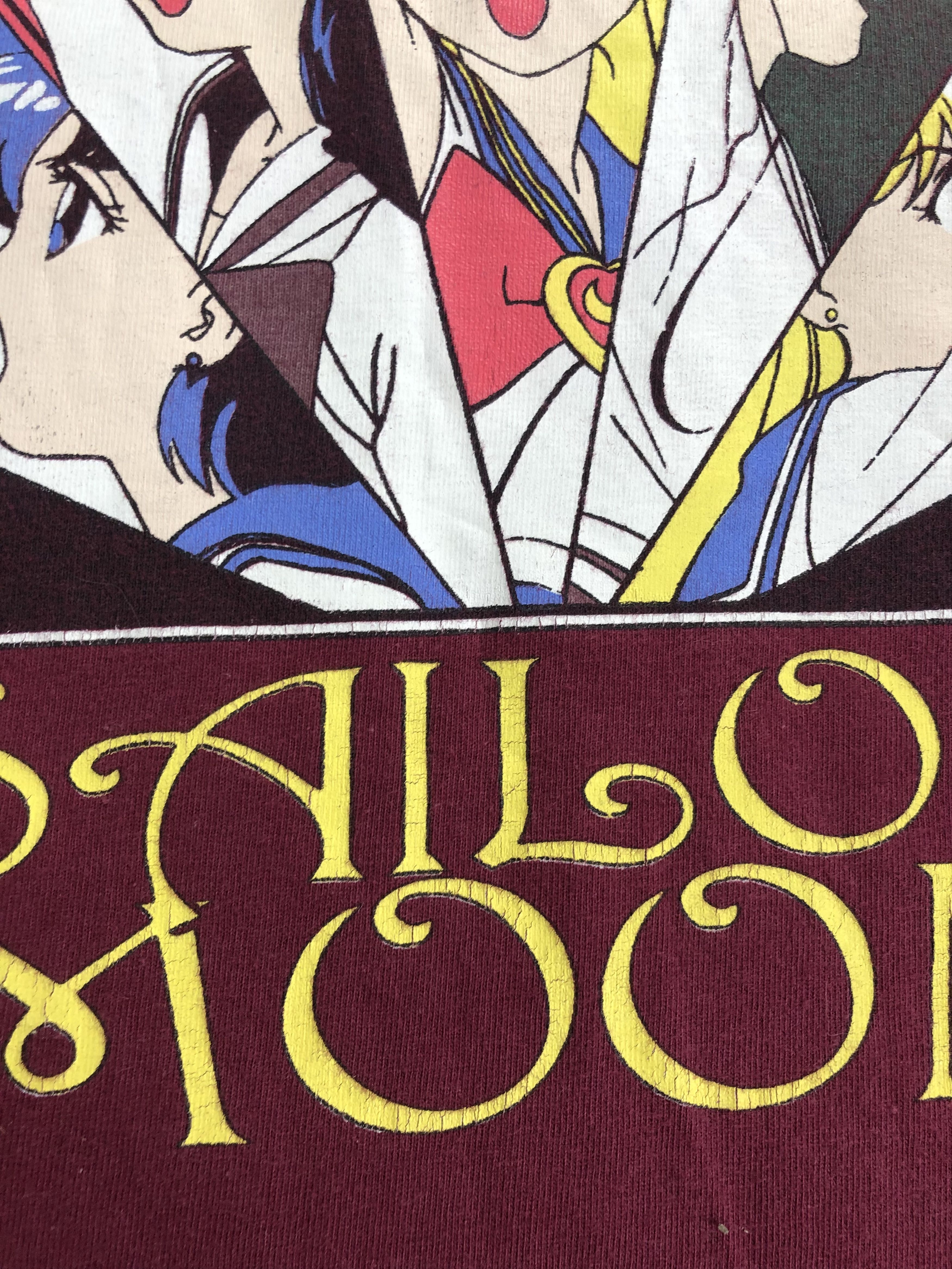 Anime Vintage 90s Sailor Moon Pretty Soldier (Dragon Ball Piece) Size US S / EU 44-46 / 1 - 6 Thumbnail