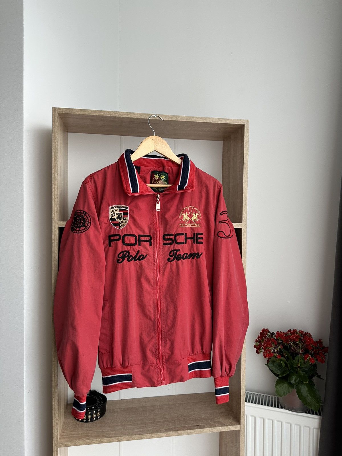 La martina porsche polo team jacket on sale