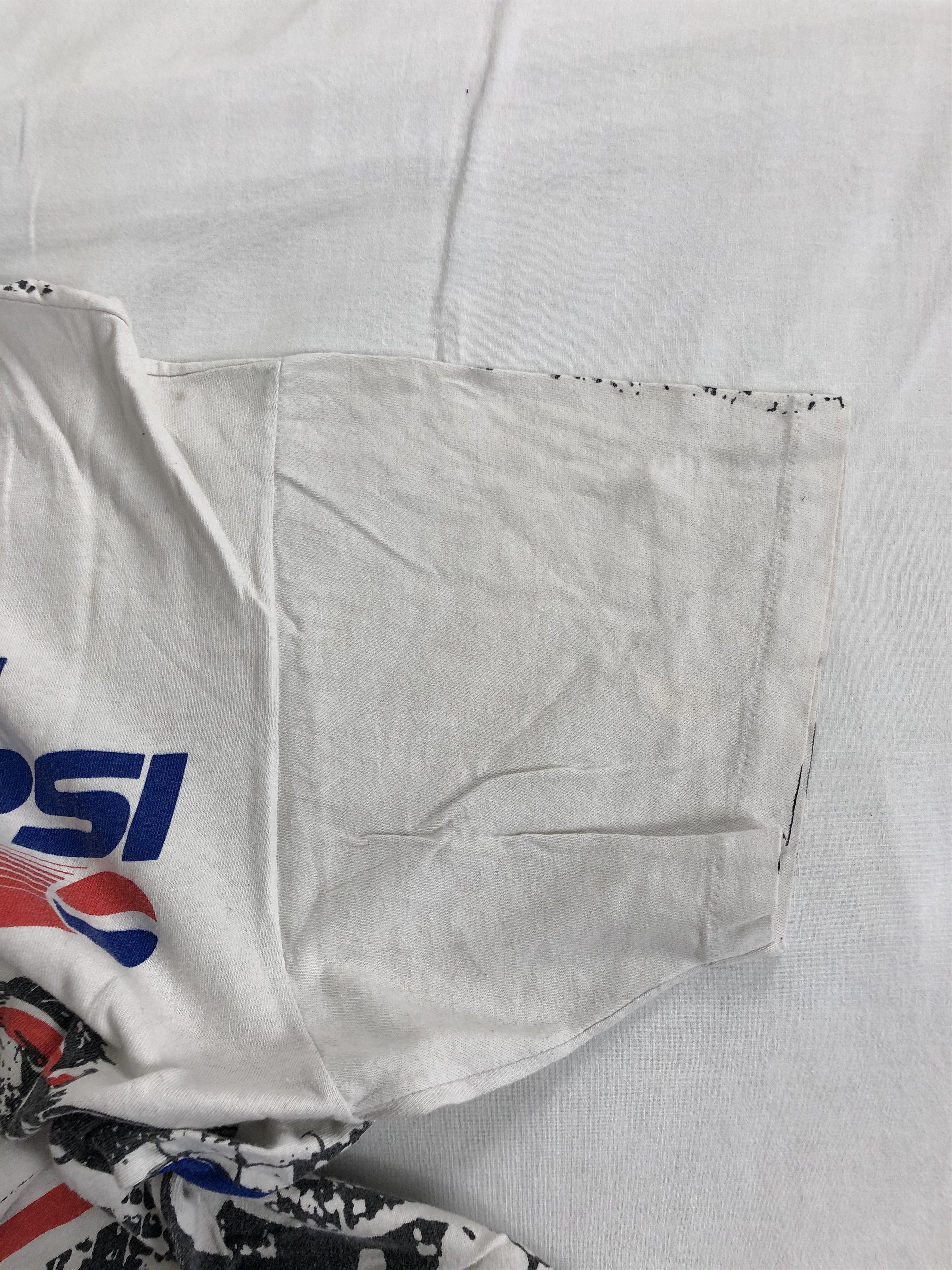 Pepsi Vintage 90s Pepsi Cola Diet Pepsi promo t-shirt (Coca Cola) Size US XL / EU 56 / 4 - 19 Thumbnail