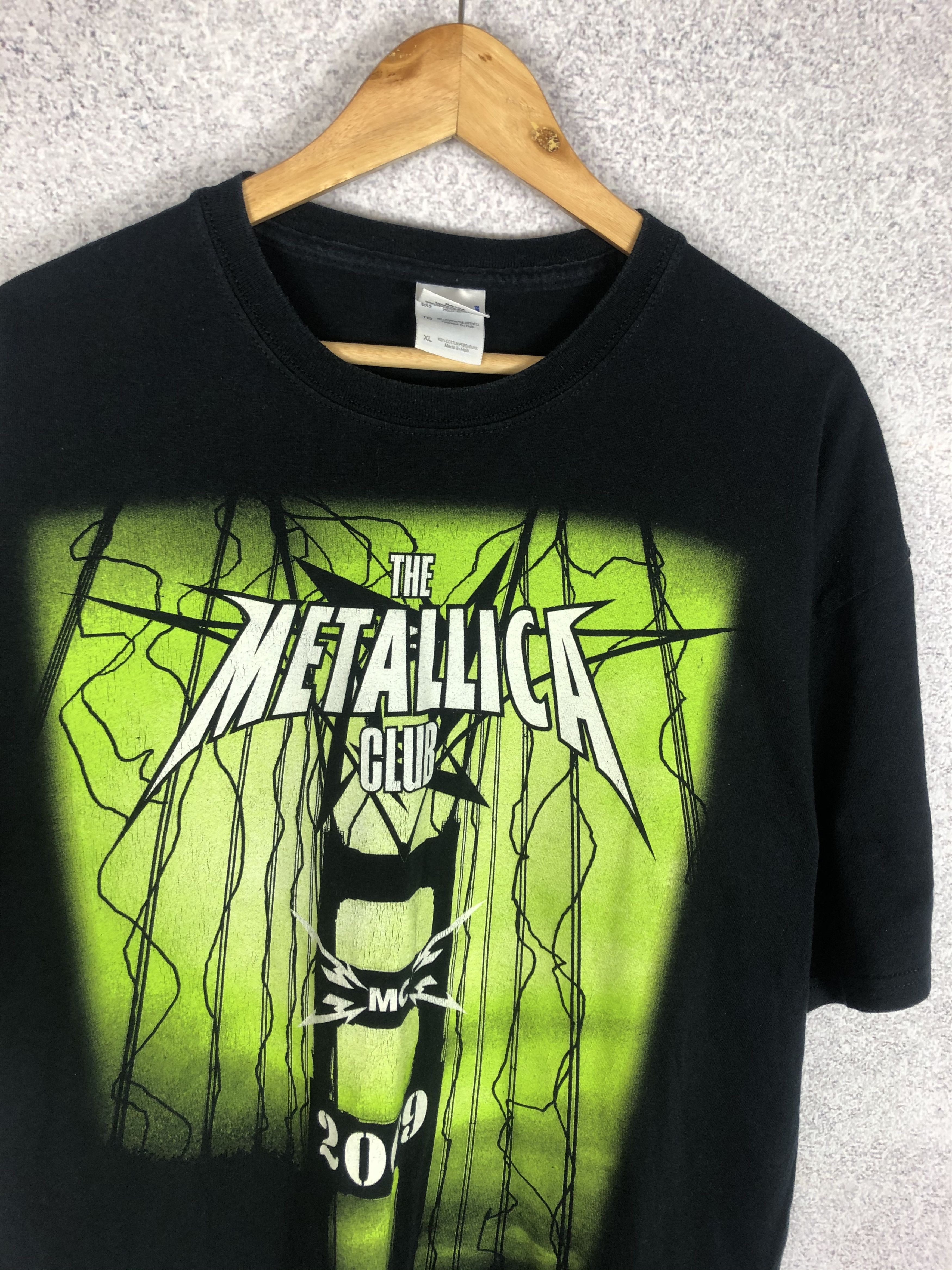 Band Tees Vintage Metallica Band Tee Rock T Shirt 90s Size US XL / EU 56 / 4 - 2 Thumbnail