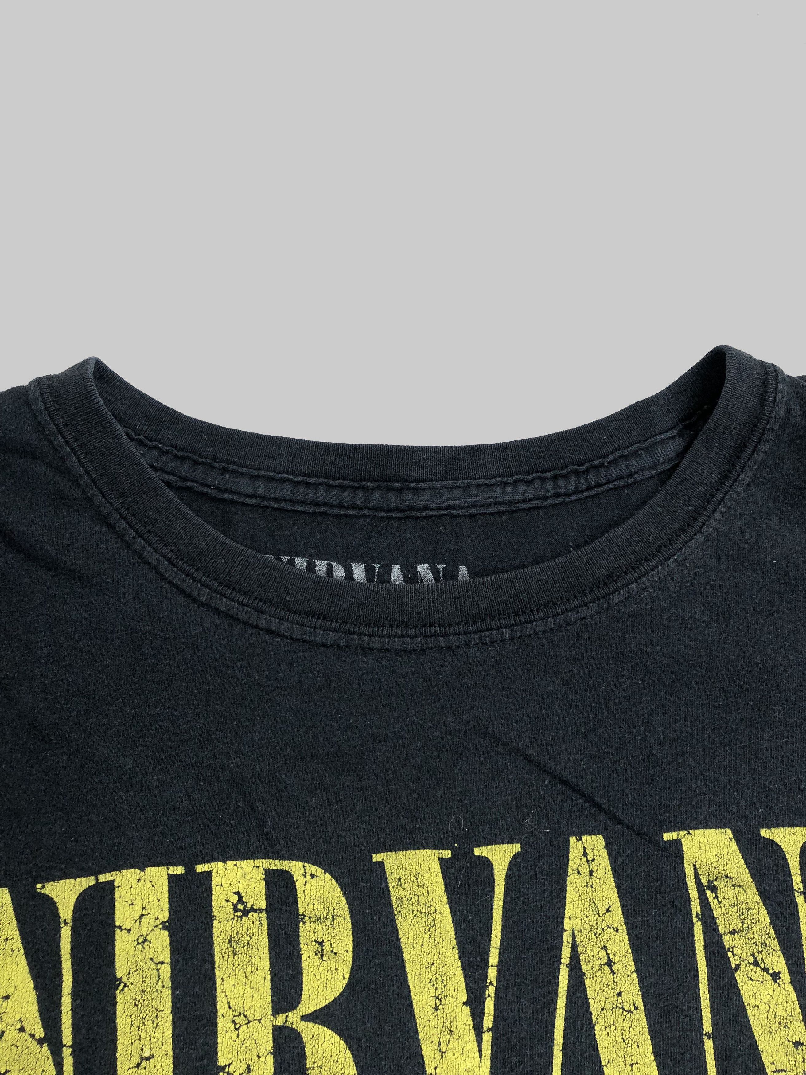 Band Tees Vintage 2015 Nirvana (Pearl Jam Foo Fighters Green Day) Size US L / EU 52-54 / 3 - 9 Thumbnail