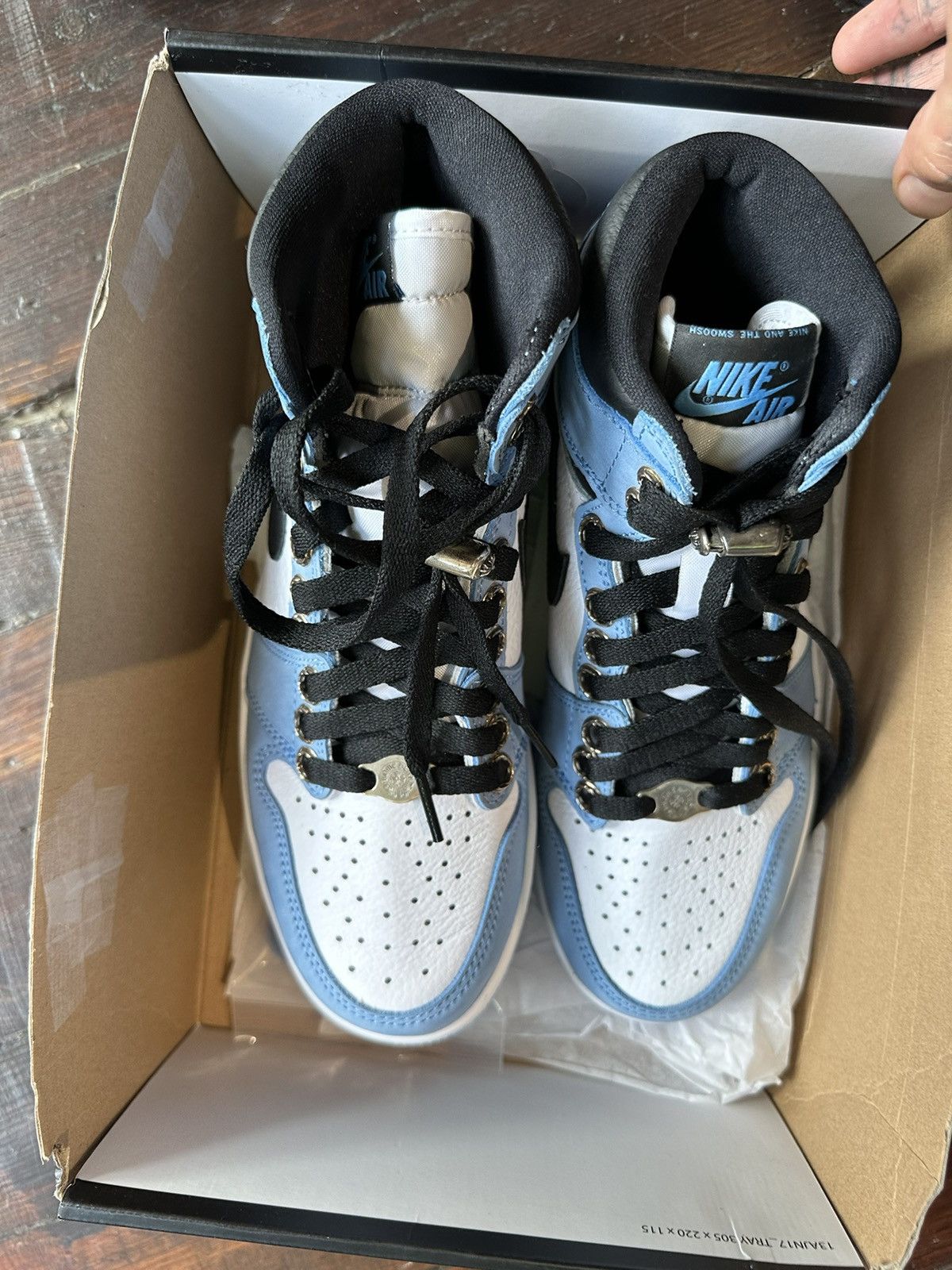 Chrome Hearts Chrome Hearts x Jordan 1 Sneakers NEW SZ 7 4Gseller Size US 7 / EU 40 - 16 Thumbnail