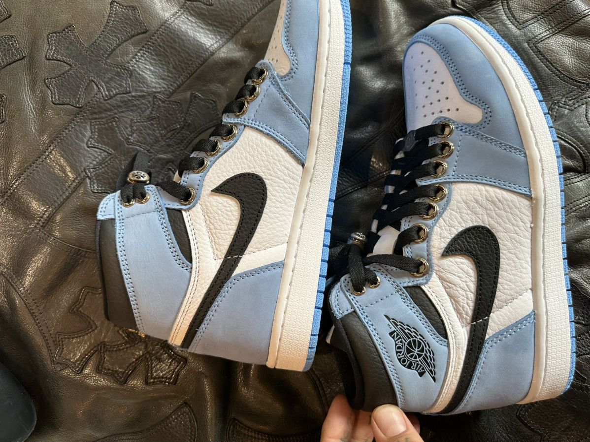 Chrome Hearts Chrome Hearts x Jordan 1 Sneakers NEW SZ 7 4Gseller Size US 7 / EU 40 - 5 Thumbnail