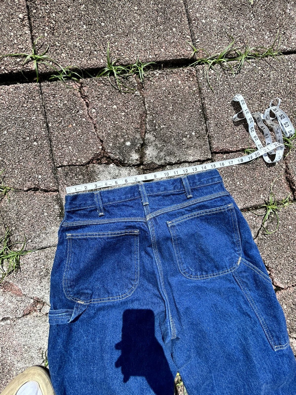Dickies × Vintage Vintage 90s Dickies Extremely Baggy Carpenter Jeans Size US 30 / EU 46 - 4 Thumbnail