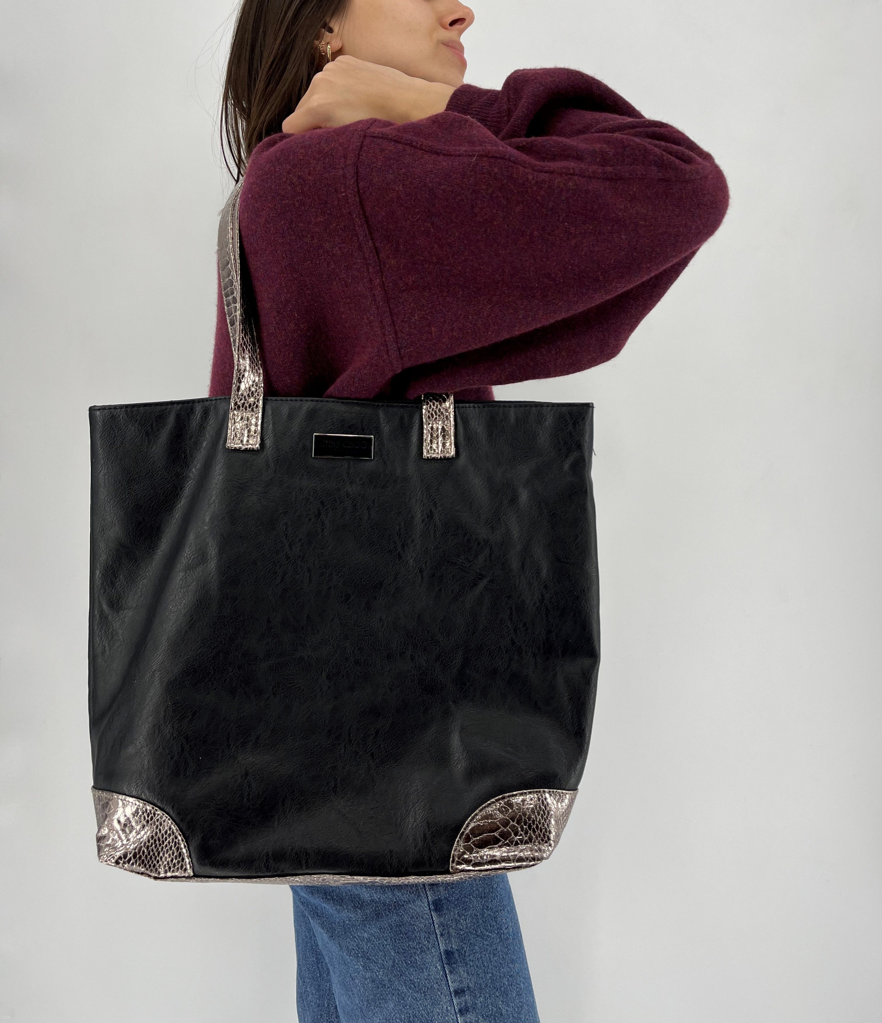 Jimmy Choo × Vintage Vintage Y2K Jimmy Choo Parfums Bag Shopper Size ONE SIZE - 3 Thumbnail