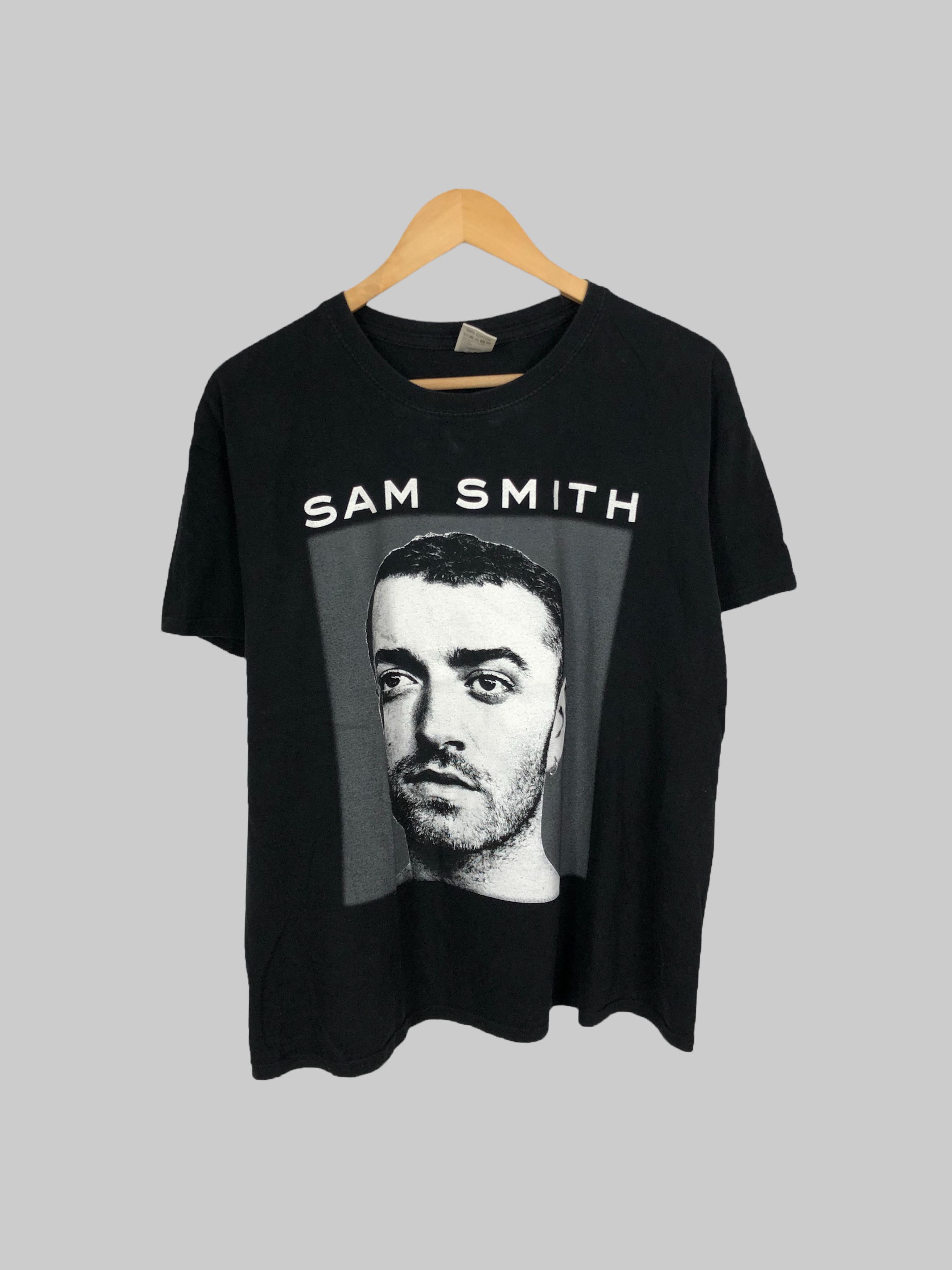 Band Tees Vintage 2018 Sam Smith (Ed Sheeran Bruno Mars Dua Lipa) Size US L / EU 52-54 / 3 - 1 Thumbnail