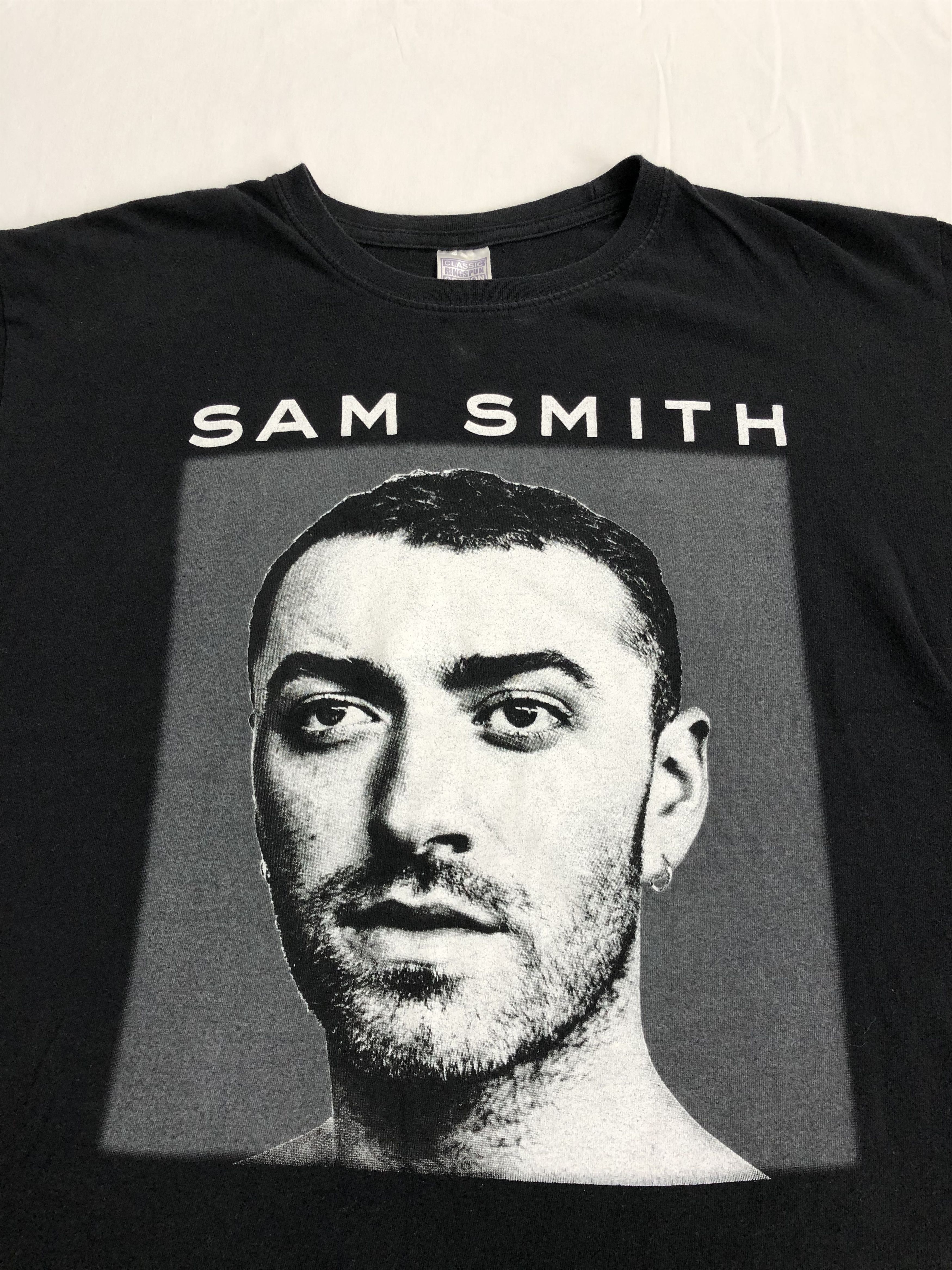 Band Tees Vintage 2018 Sam Smith (Ed Sheeran Bruno Mars Dua Lipa) Size US L / EU 52-54 / 3 - 3 Thumbnail