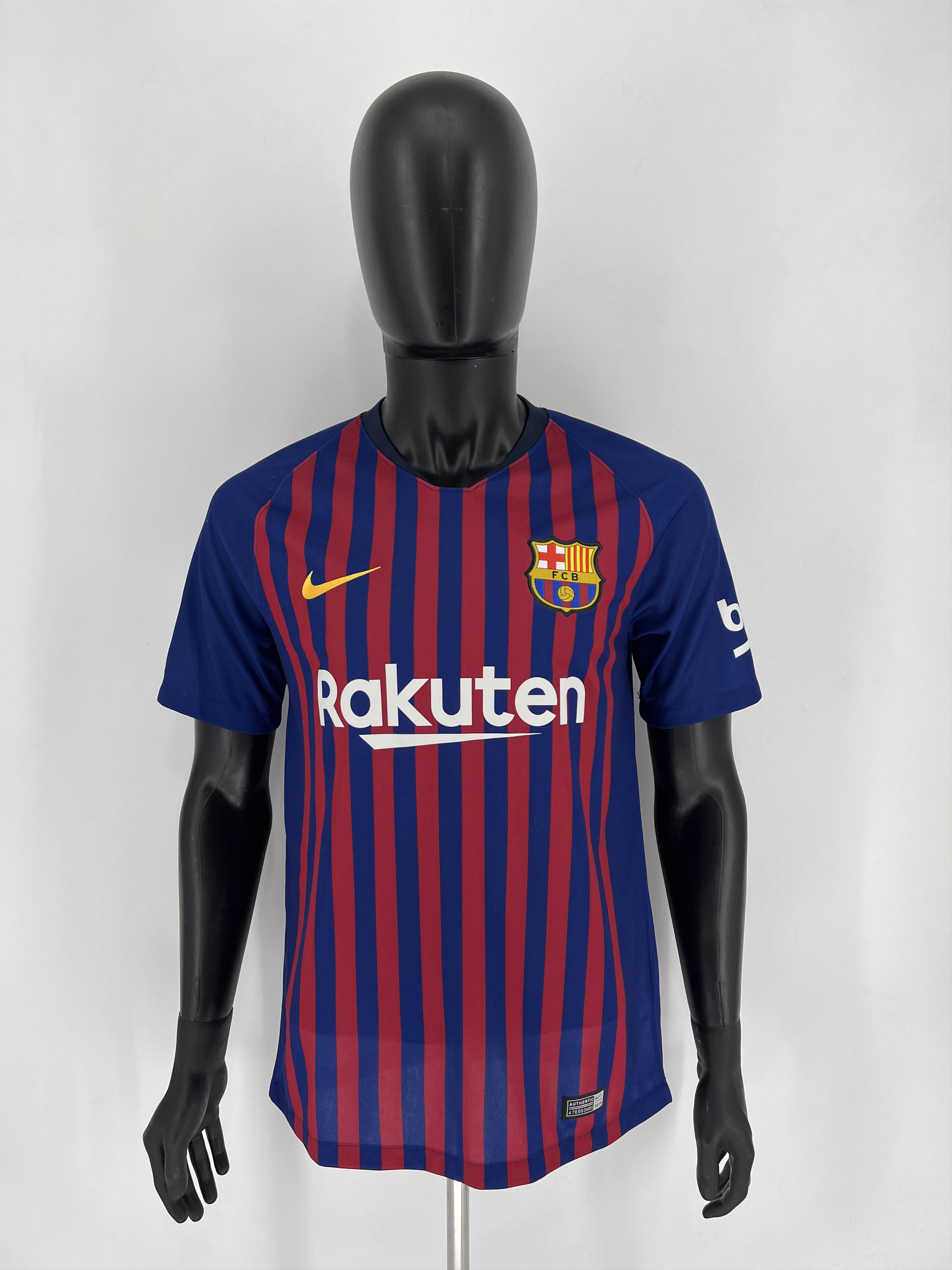 Other Vintage Y2K Nike FC Barcelona Home Soccer Jersey Size US M / EU 48-50 / 2 - 2 Thumbnail
