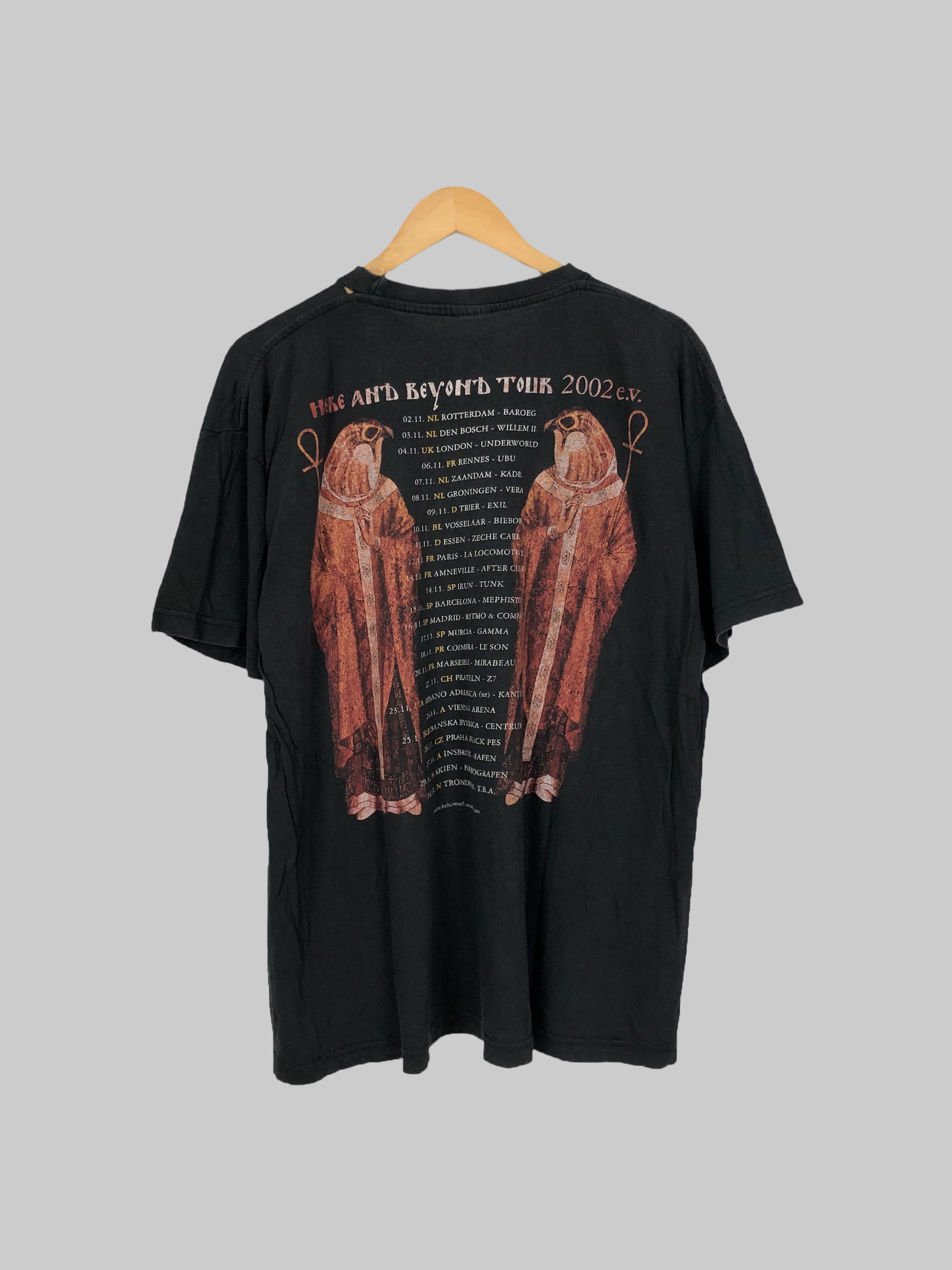 Band Tees Vintage 2002 Behemoth (Arch Enemy Dimmu Borgir Napalm) Size US XL / EU 56 / 4 - 2 Thumbnail