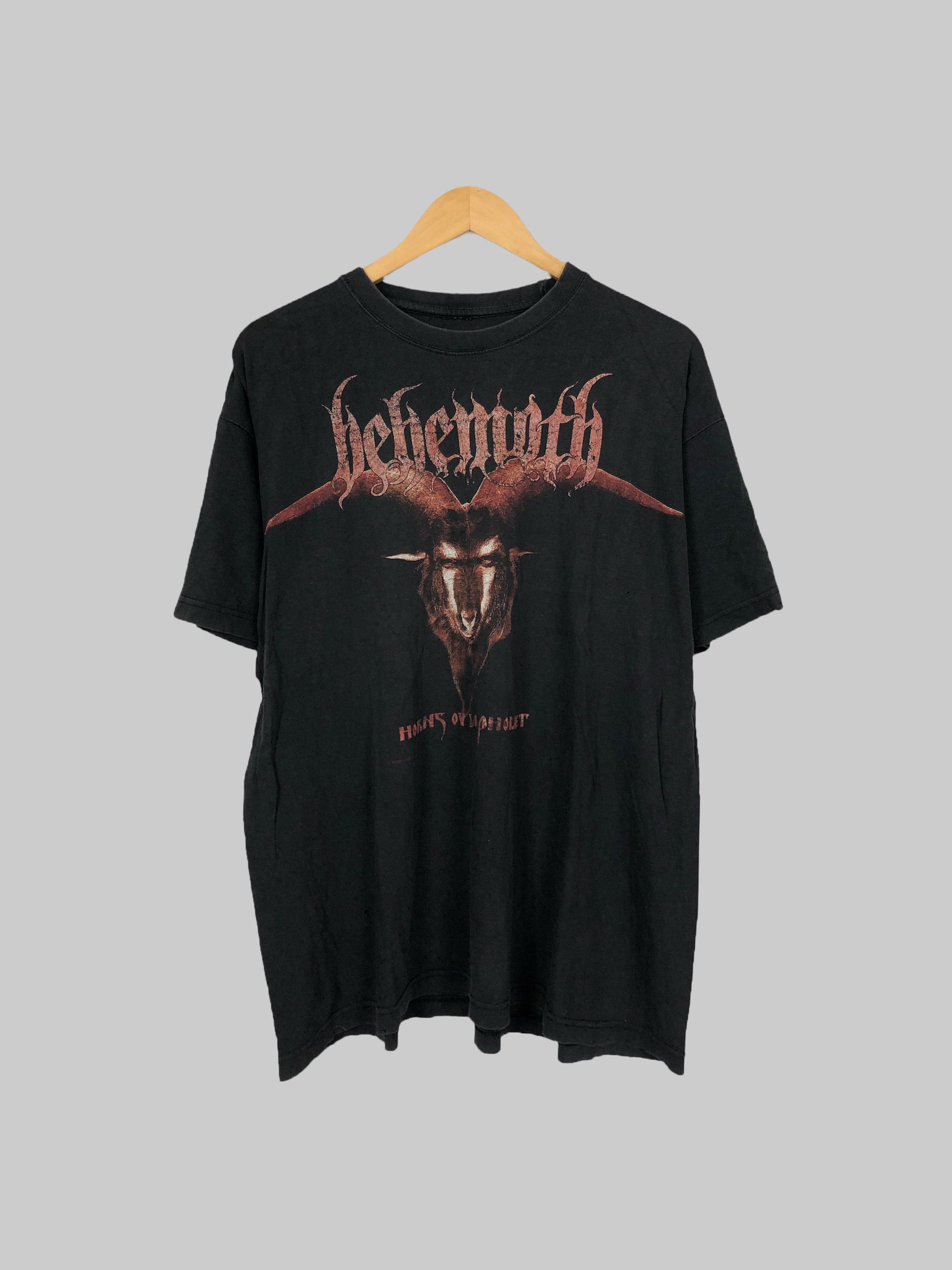 Band Tees Vintage 2002 Behemoth (Arch Enemy Dimmu Borgir Napalm) Size US XL / EU 56 / 4 - 1 Thumbnail