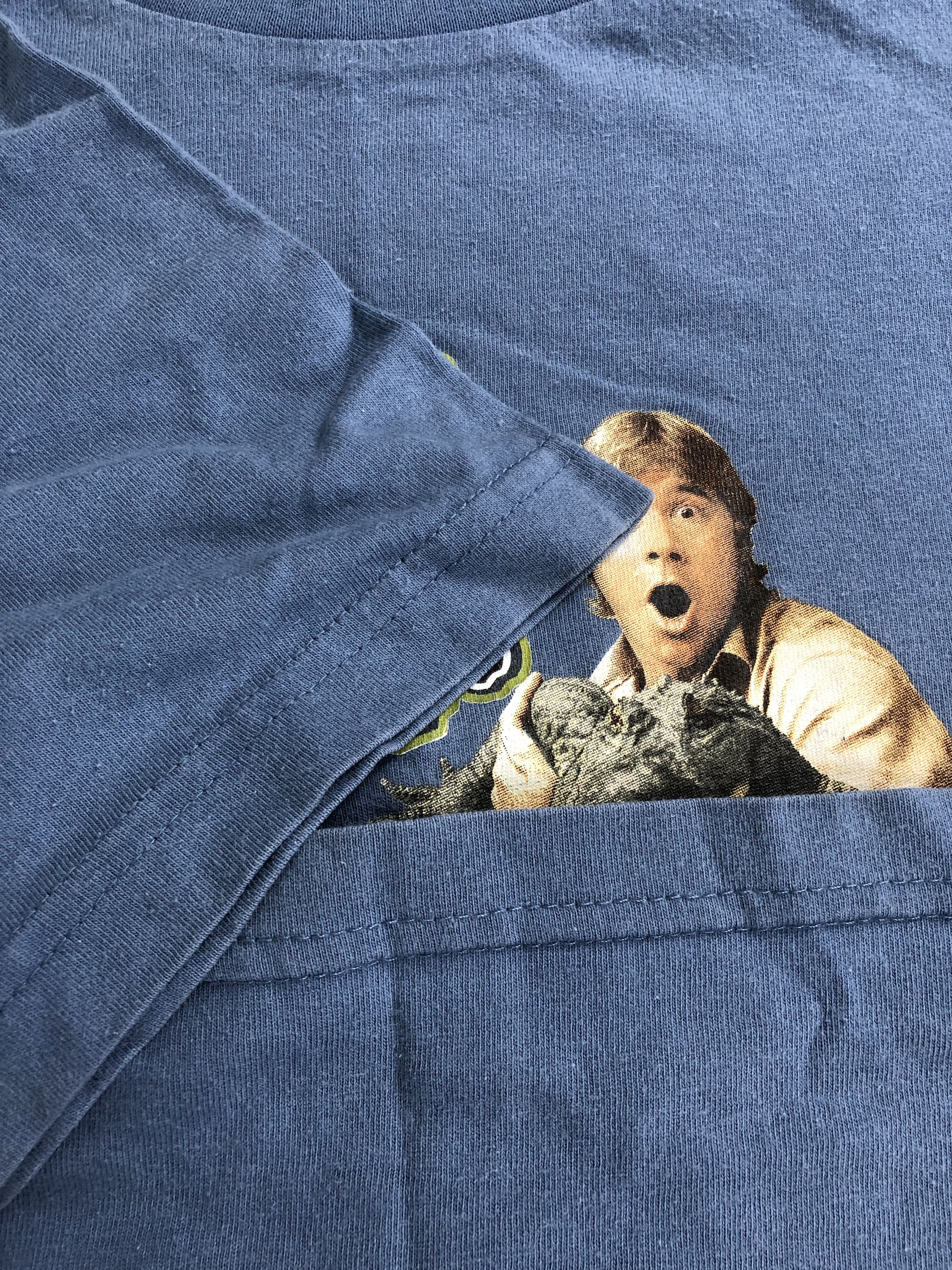 Vintage Vintage 00s The Crocodile Hunter Steve Irwin (Dr Dolittle) Size US L / EU 52-54 / 3 - 5 Thumbnail