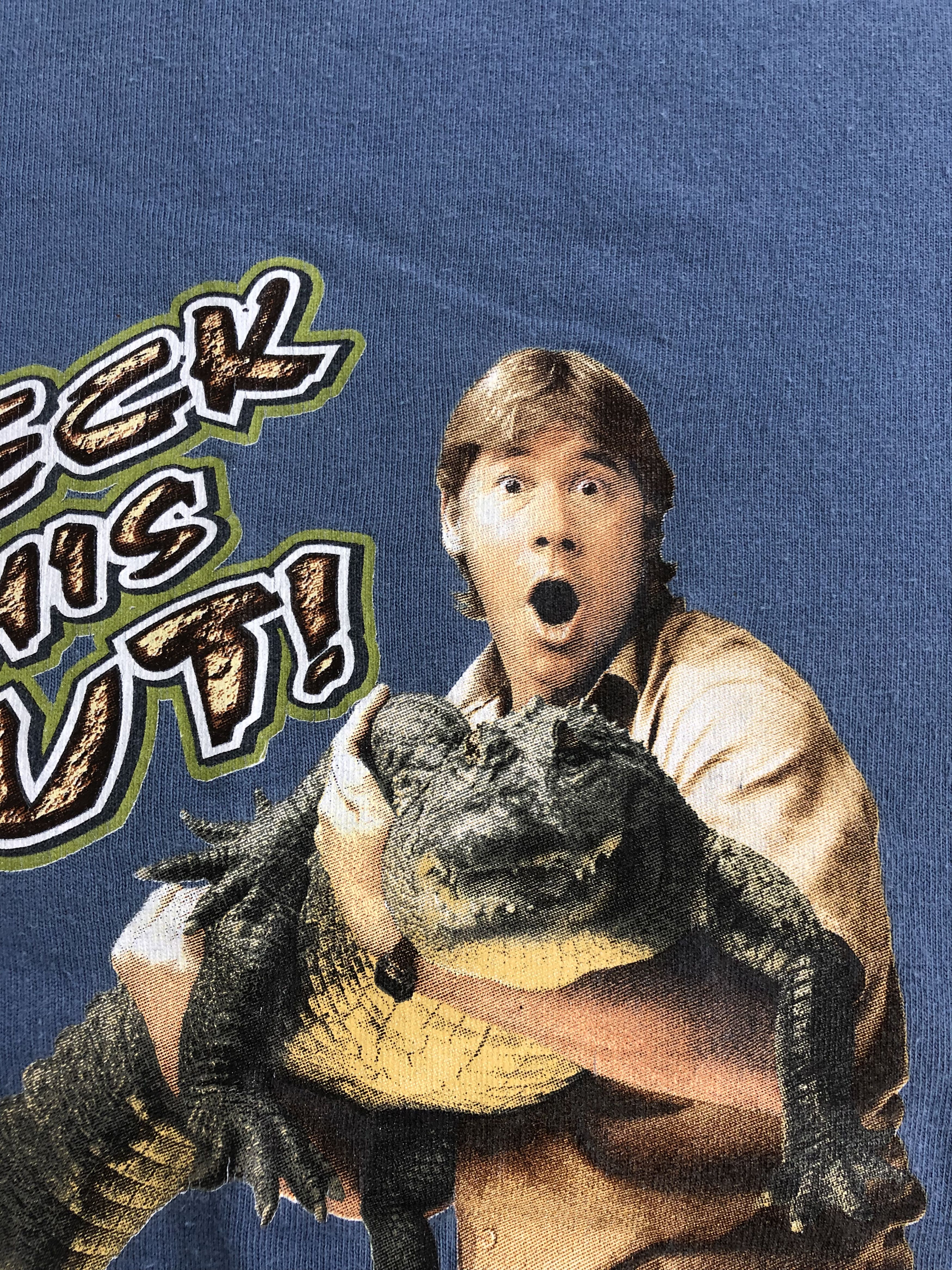 Vintage Vintage 00s The Crocodile Hunter Steve Irwin (Dr Dolittle) Size US L / EU 52-54 / 3 - 4 Thumbnail