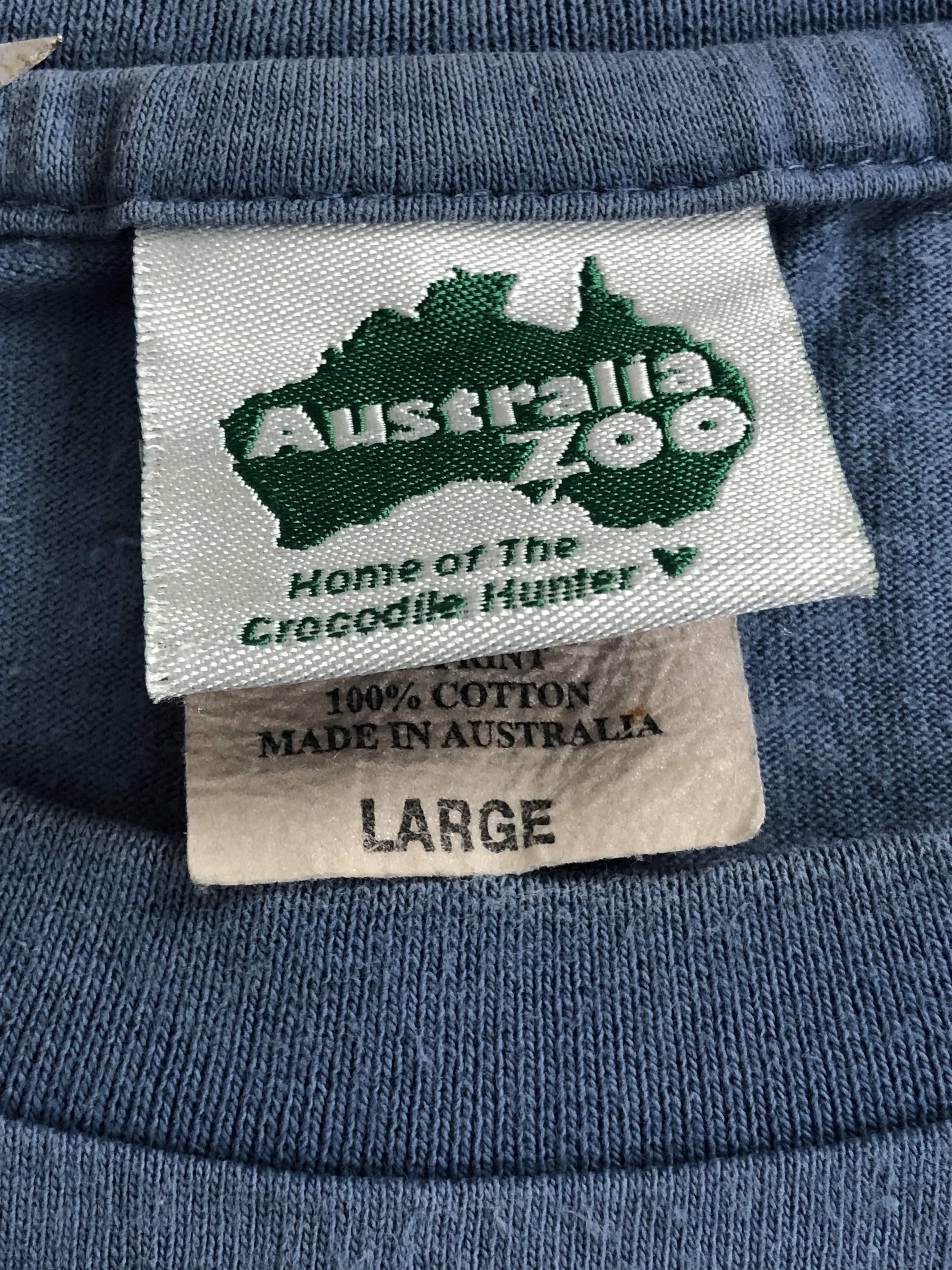 Vintage Vintage 00s The Crocodile Hunter Steve Irwin (Dr Dolittle) Size US L / EU 52-54 / 3 - 8 Thumbnail