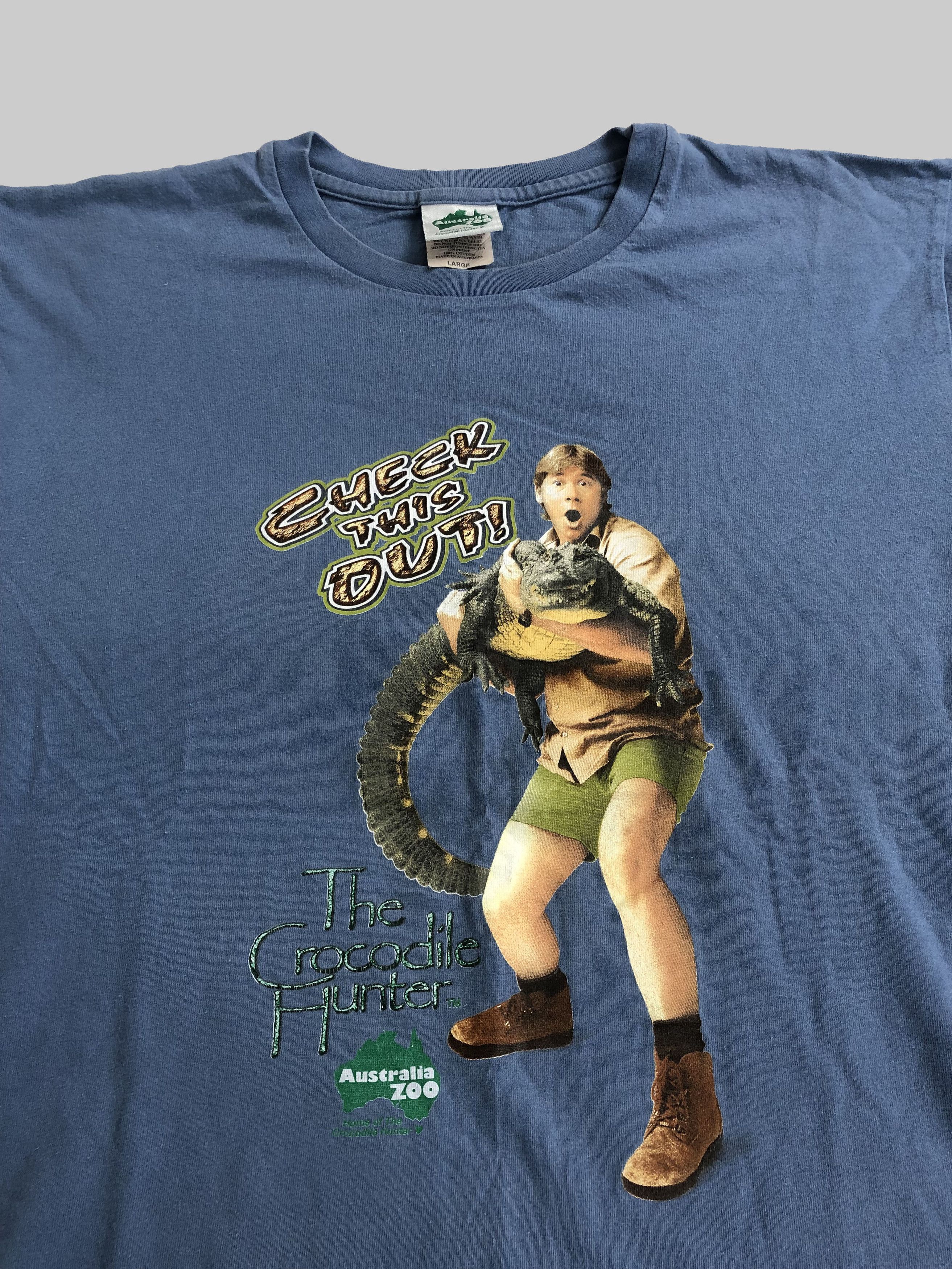 Vintage Vintage 00s The Crocodile Hunter Steve Irwin (Dr Dolittle) Size US L / EU 52-54 / 3 - 2 Thumbnail