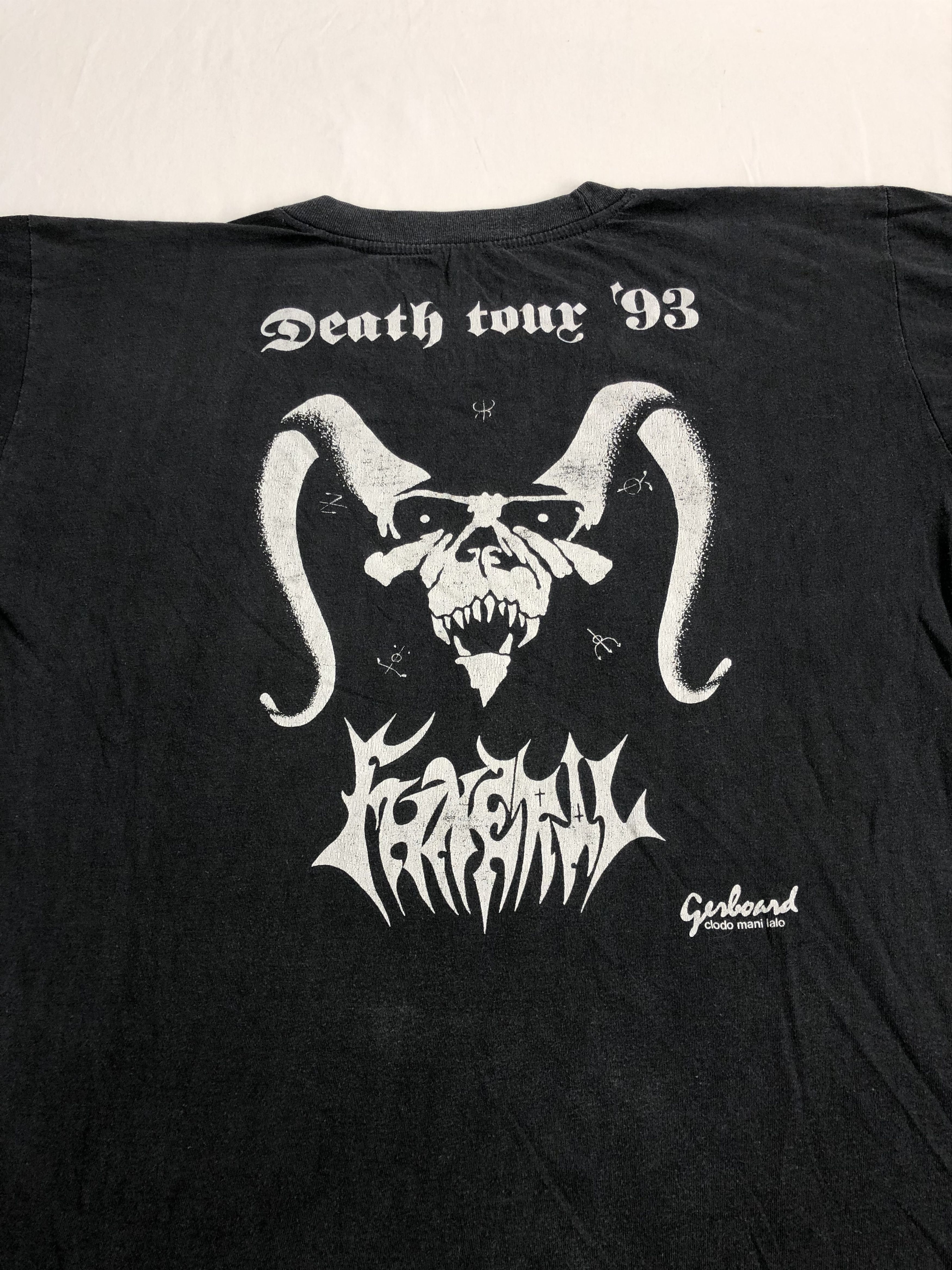 Band Tees Vintage 1993 Vomitory Death Tour Jesus Dead (Grave) Size US L / EU 52-54 / 3 - 20 Thumbnail