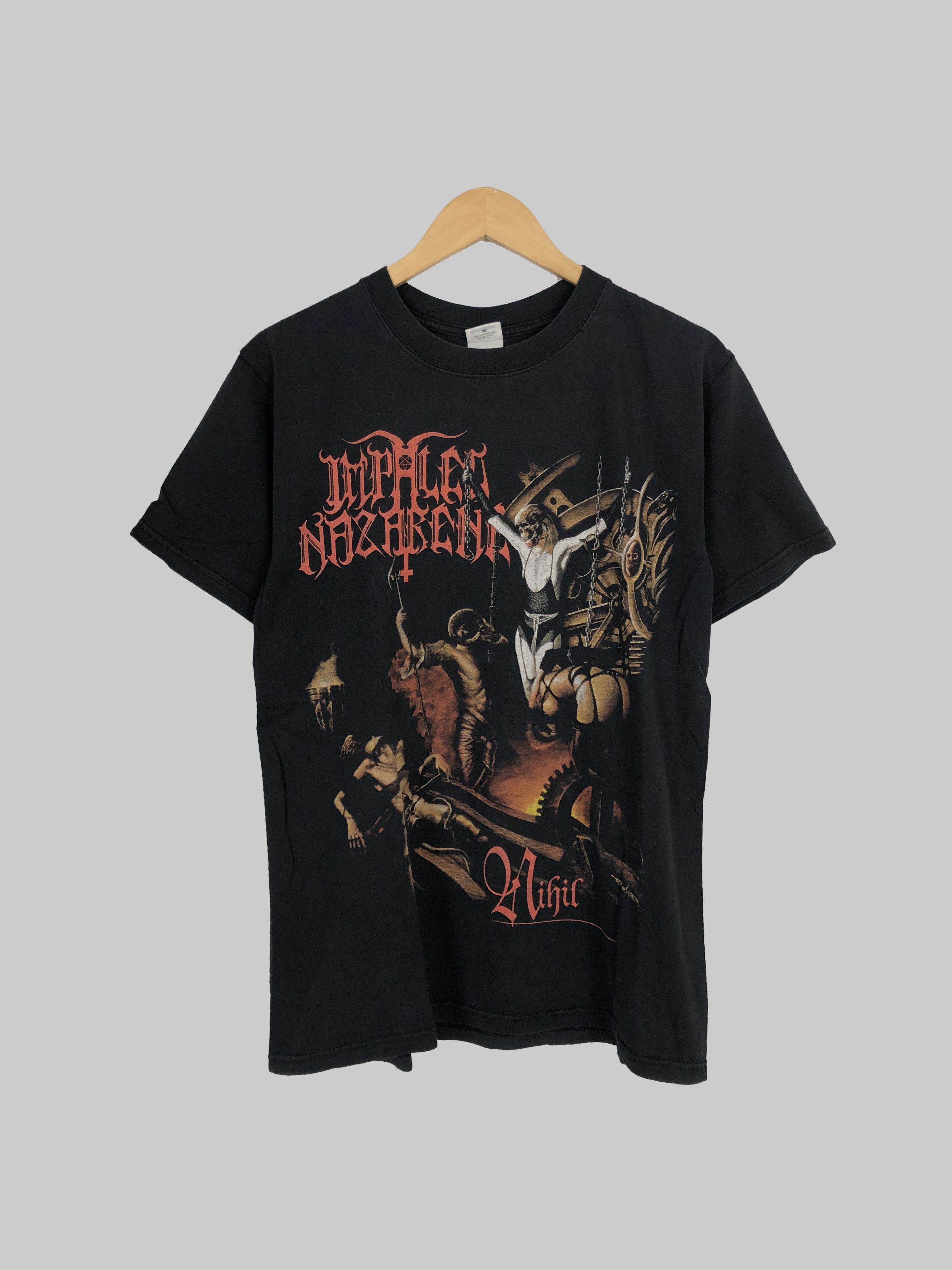 Band Tees Vintage 00s Impaled Nazarene Smoke Crack and Worship Satan Size US M / EU 48-50 / 2 - 1 Thumbnail